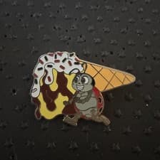 Francis Ladybug Pin Trader Delight front