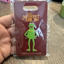 Disney WDI Kermit The Muppet Show Pin front