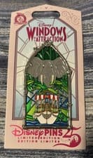 Disney Parks Disneyland Windows Of Attraction Jungle Cruise Elephant Pin