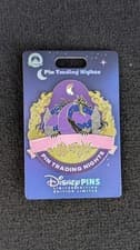 2026 Walt Disney World Pin Trading Nights Maleficent Jumbo Pin front