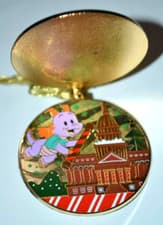 2020 Disney Gingerbread Holiday Figment Epcot Pin front