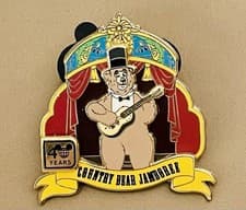 Big Al Country Bear Jamboree 40th Anniversary LE Pin front