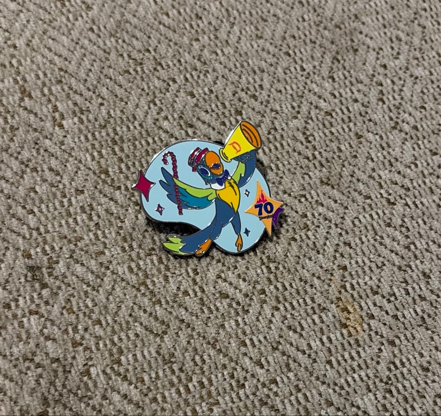 Disneyland 70th Anniversary Mystery Pin - José Carioca