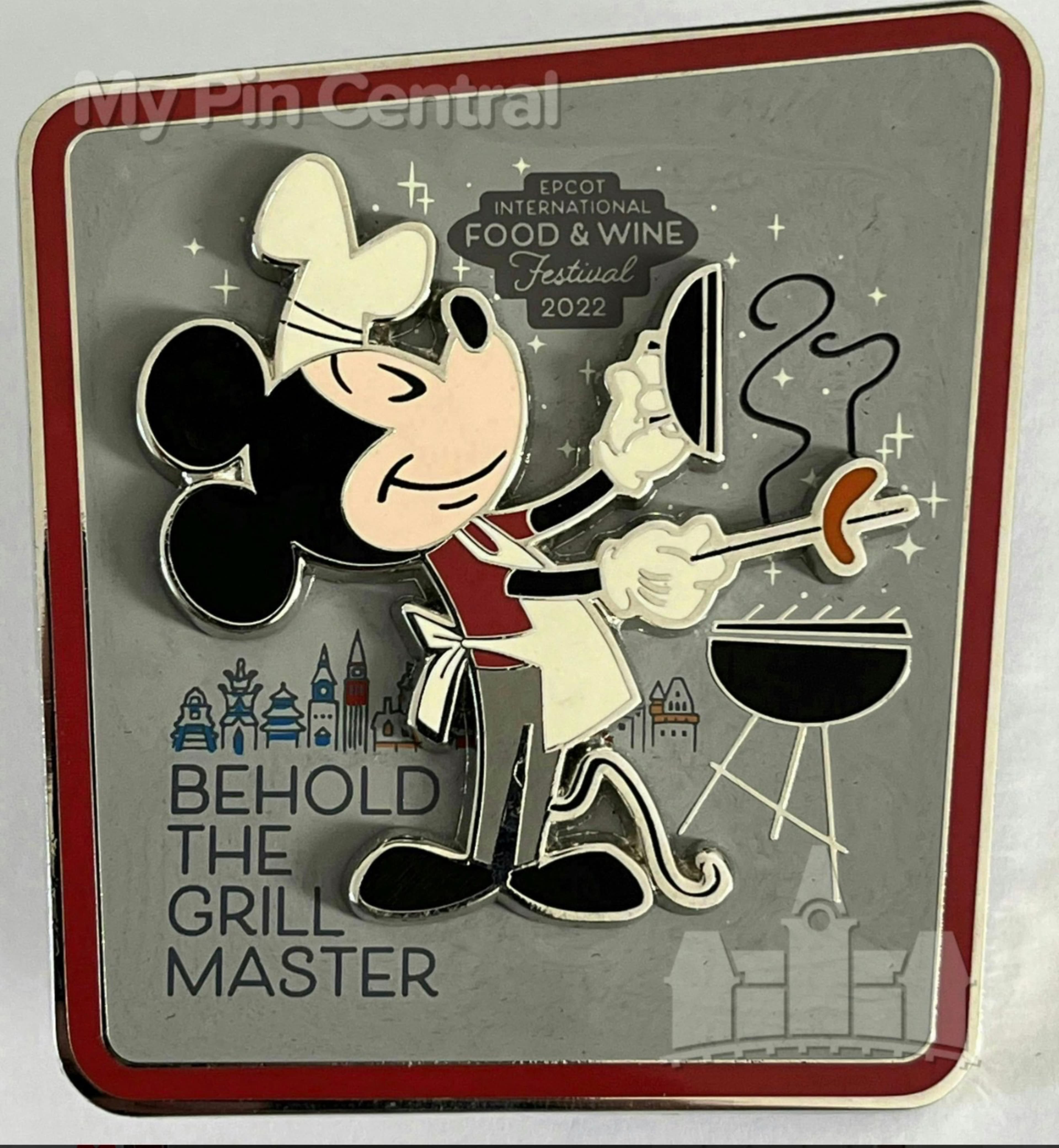 Mickey Mouse Behold the Grill Master - Epcot International Food & Wine Festival 2022 front