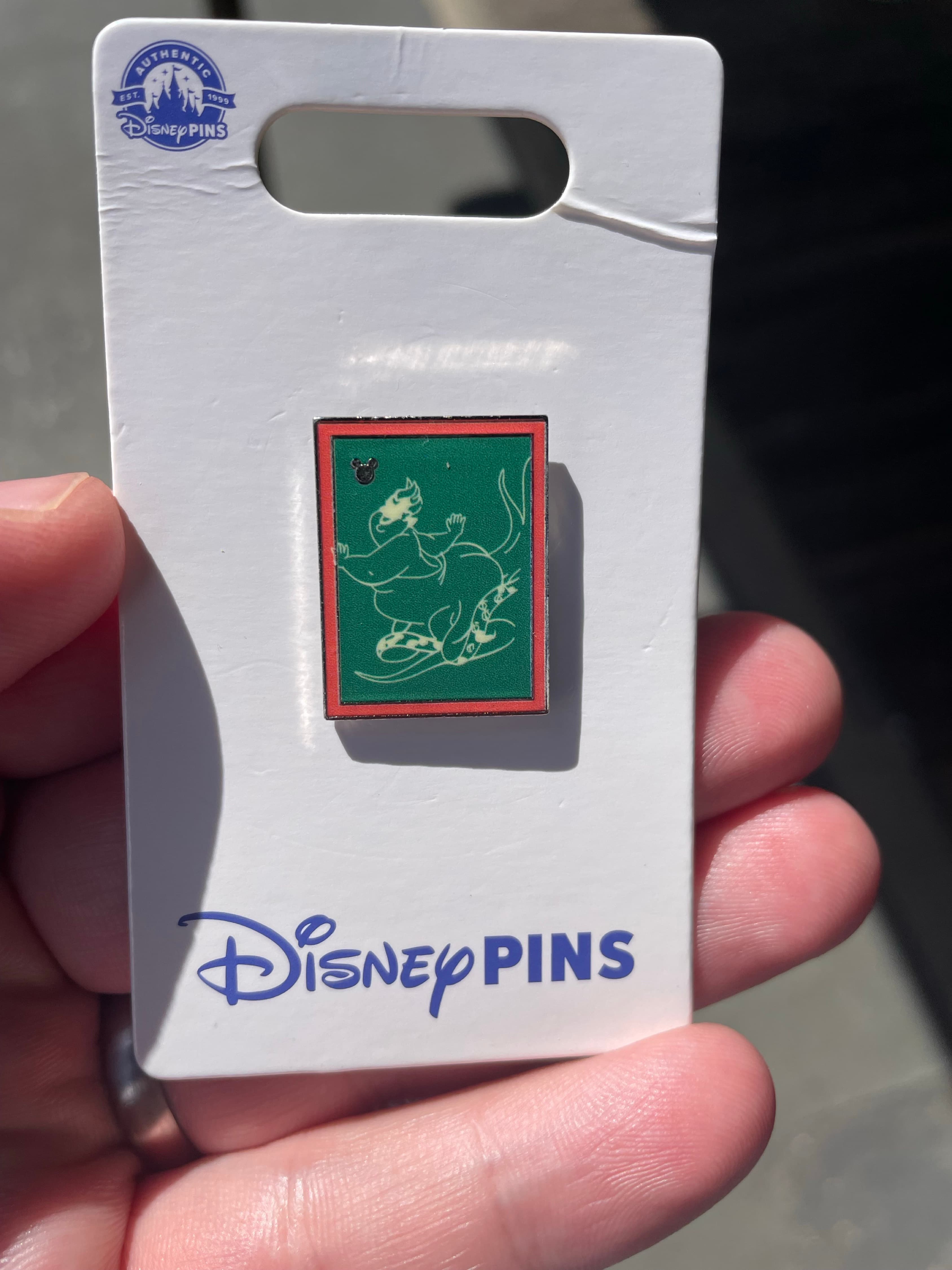 Hidden Mickey 2014 DLR Chalk - Ursula