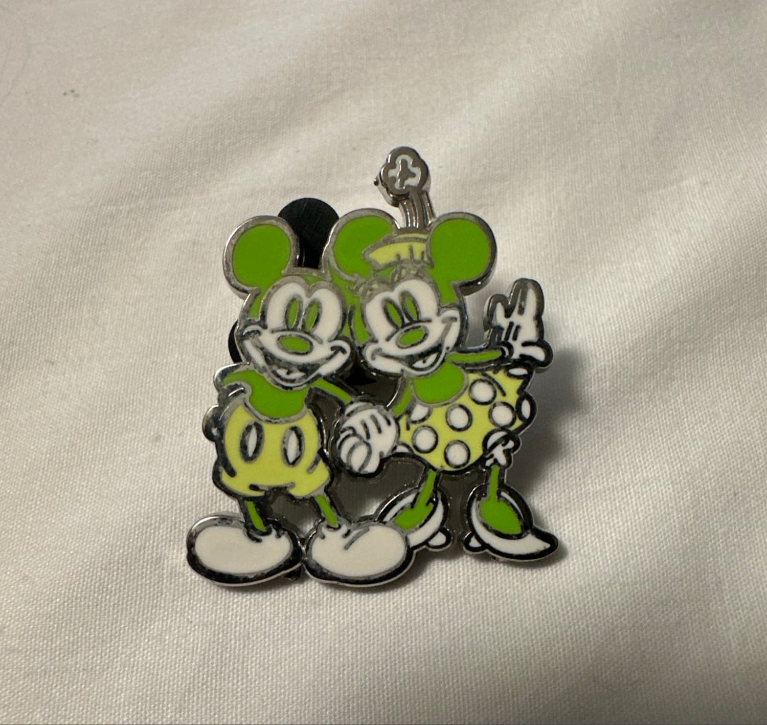 Mickey and Minnie Green Yellow
