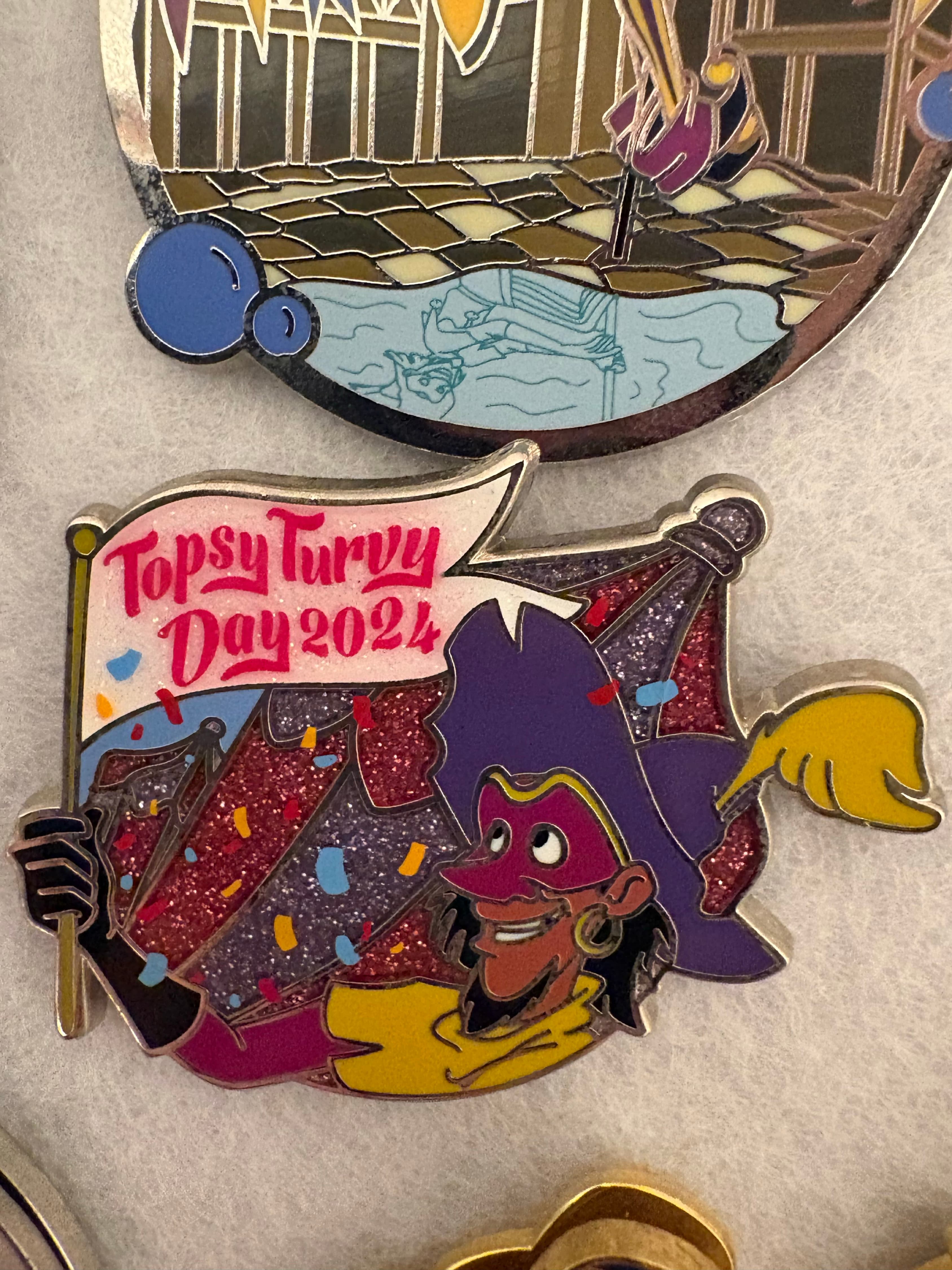 Clopin - Hunchback of Notre Dame - Topsy Turvy Day 2024 - Celebrate Today Pin front