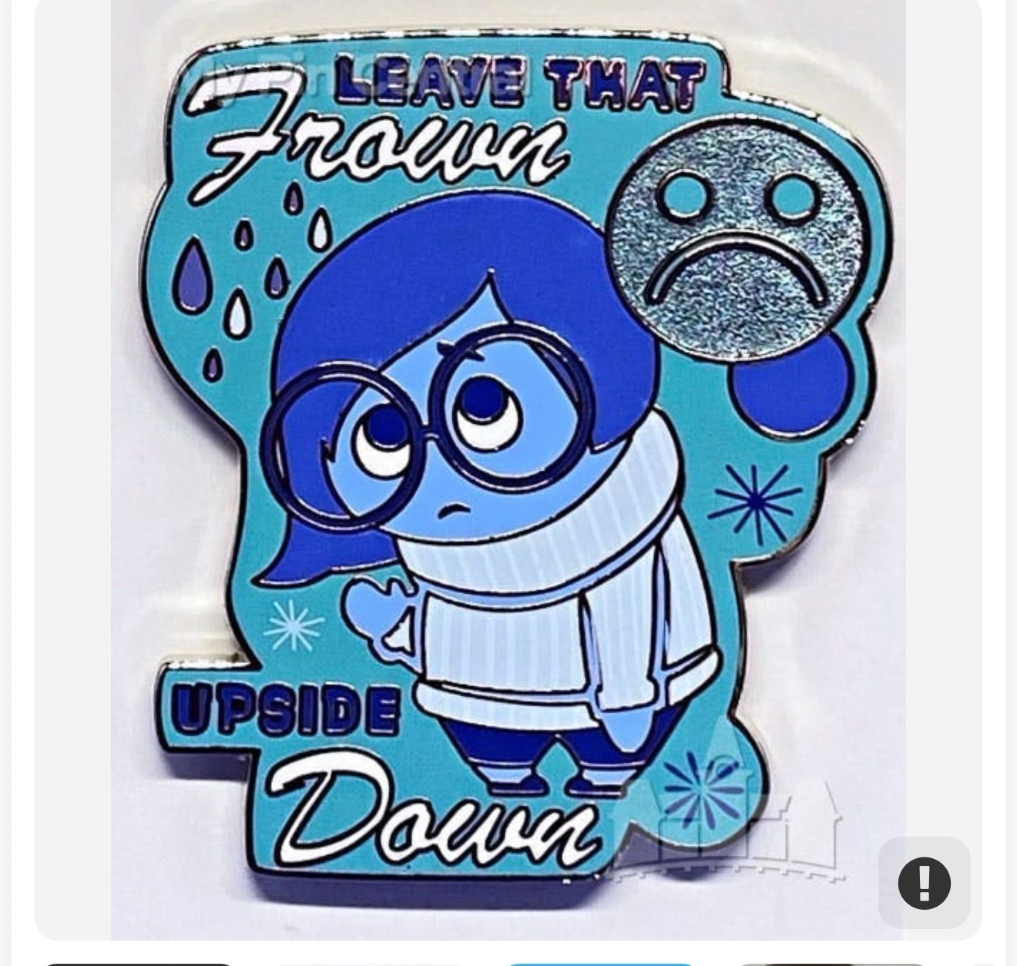 Sadness - Leave That Frown Upside Down - Inside Out front