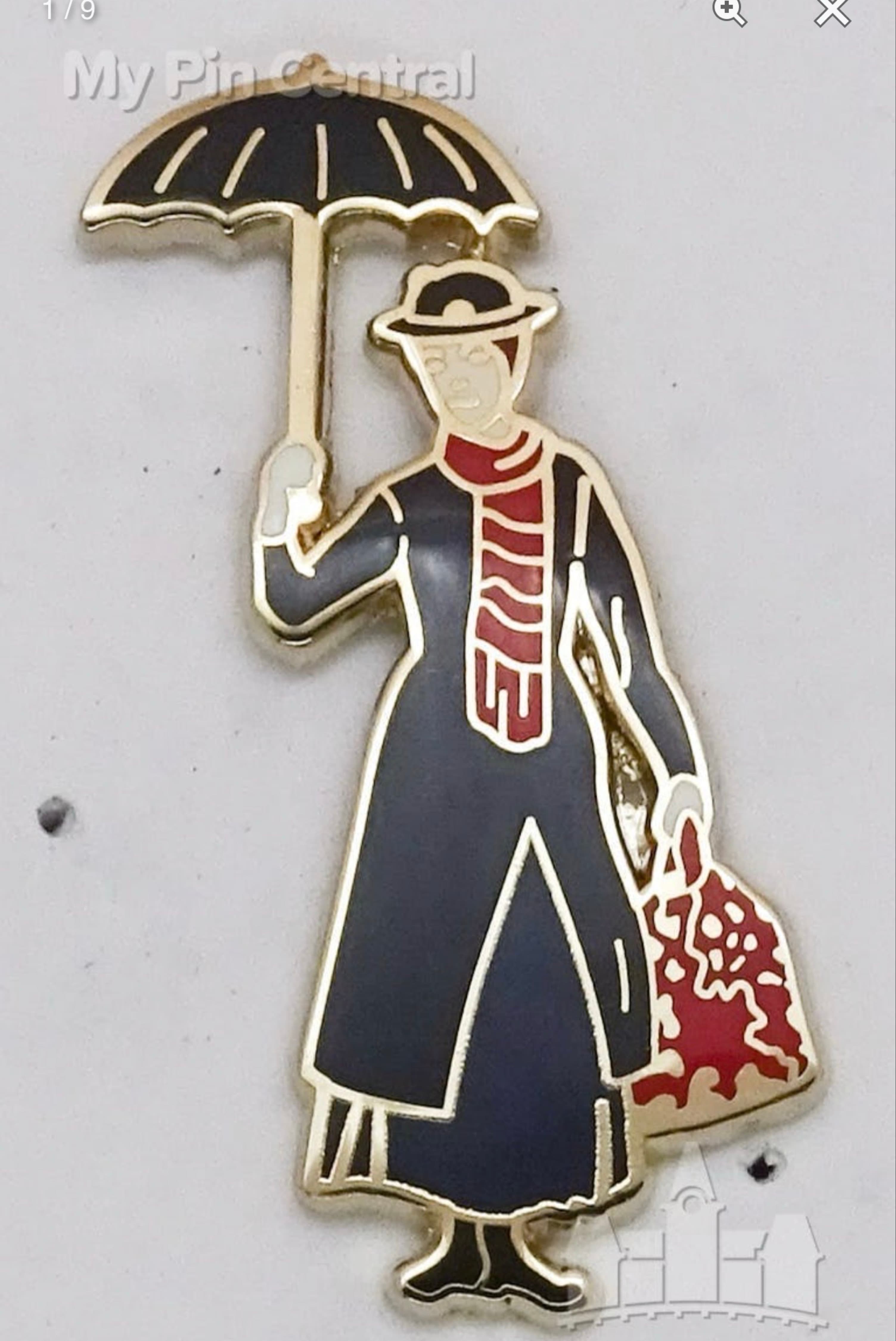 Mary Poppins Disney pin series