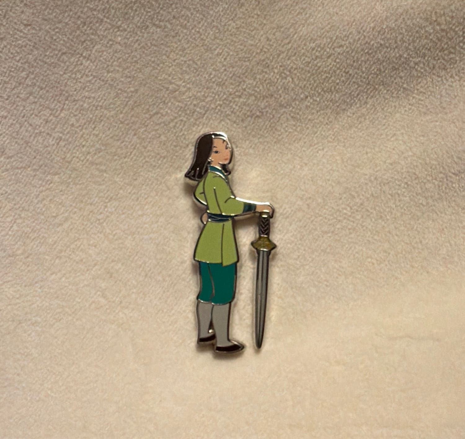 Mulan with Sword front
