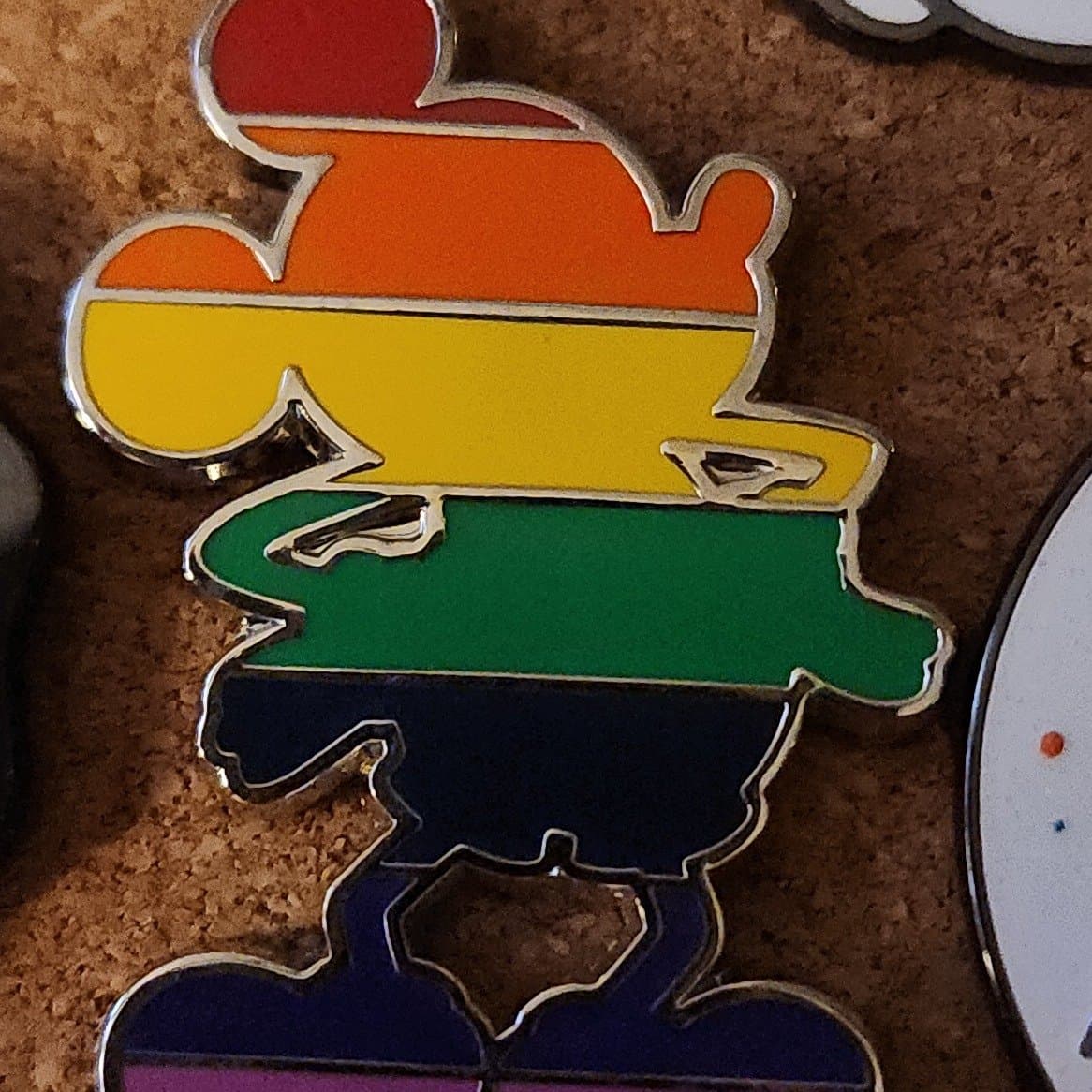 Mickey Mouse Standing Pin - Disney Pride Collection