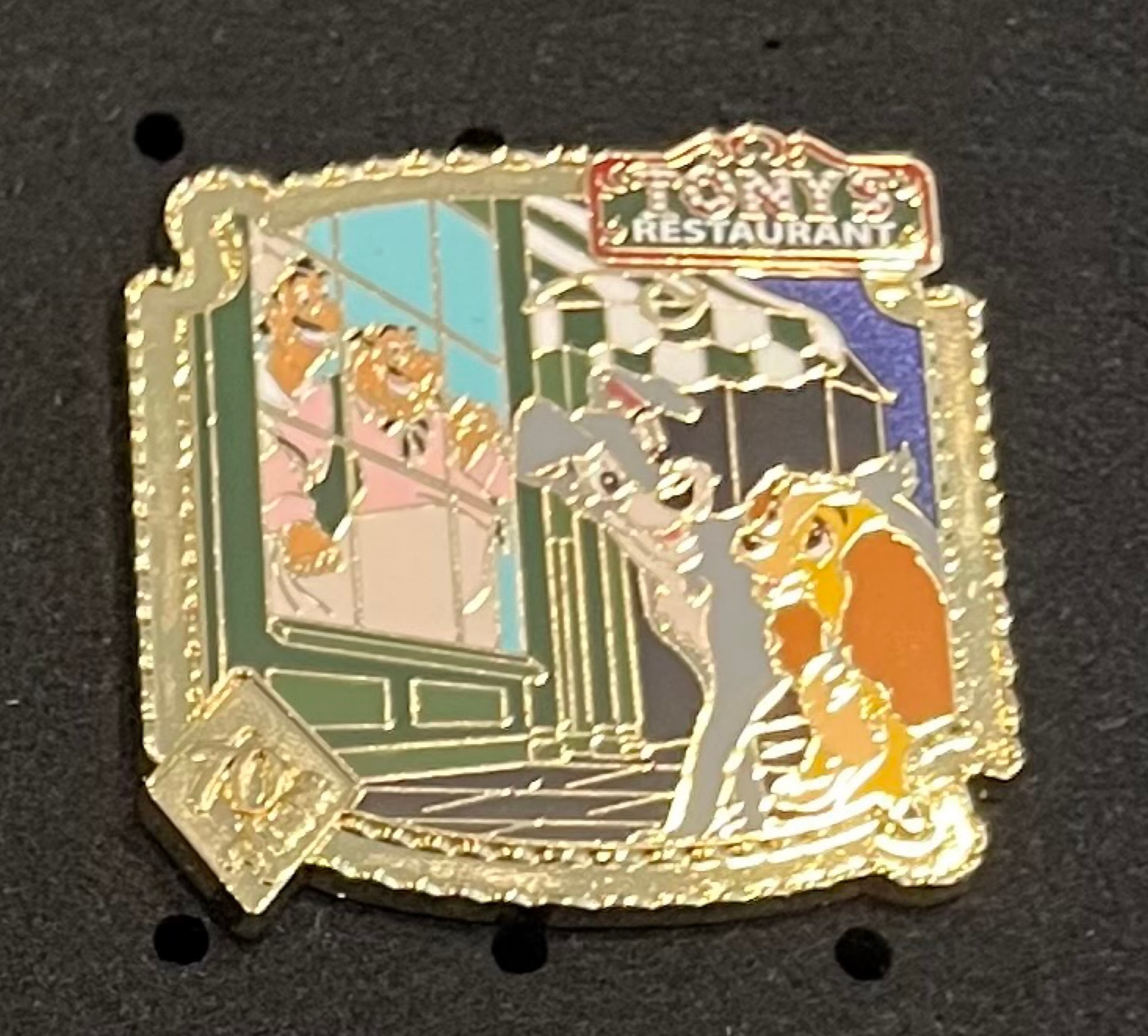 Lady and Tramp at Tony's Restaurant - Lady and the Tramp 70th Anniversary front