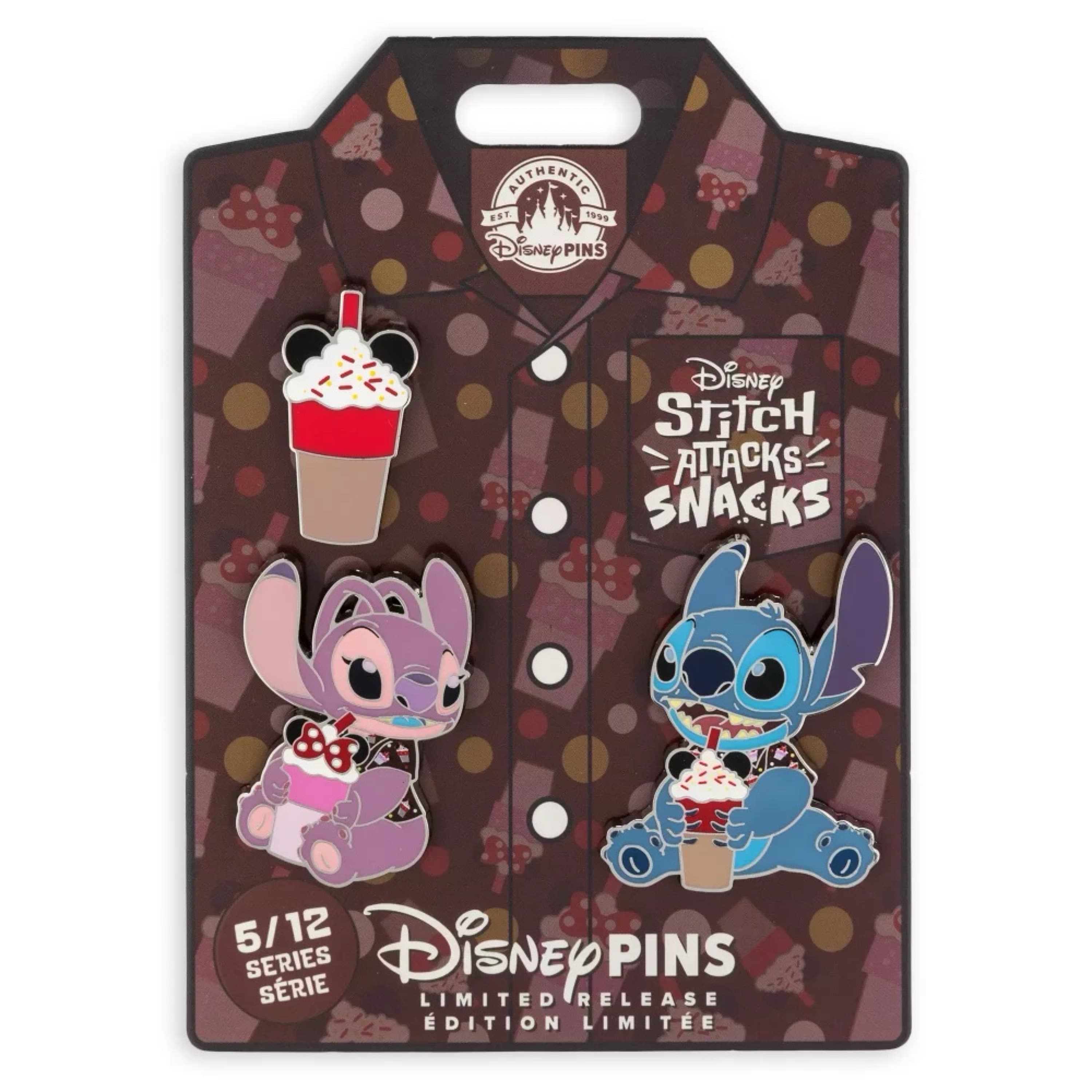 Stitch and Angel with Milkshake Set - May