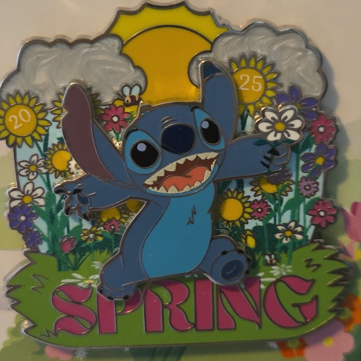 Stitch Spring 2025 - Celebrating 25 Years of Disney Pin Trading front
