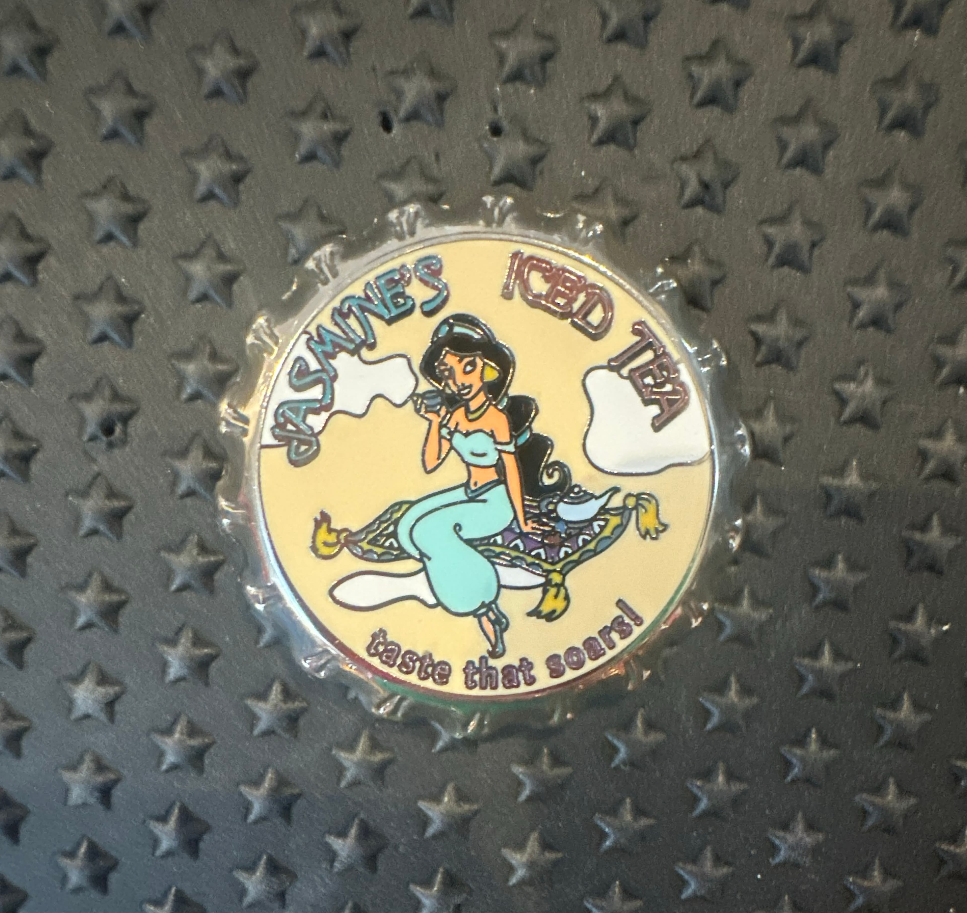 Jasmine’s Iced Tea Bottle Cap Pin