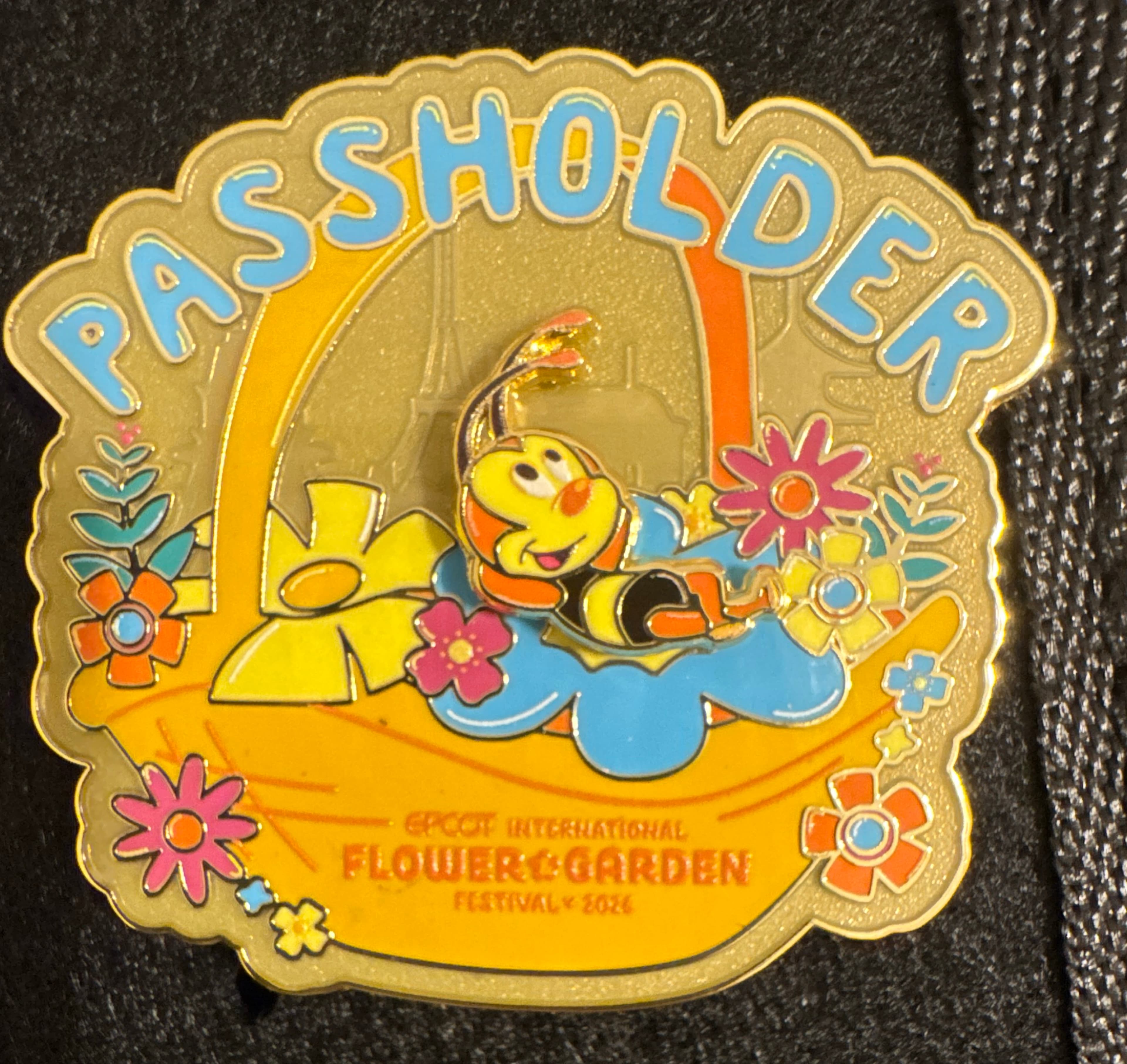 Spike the Bee Passholder - EPCOT International Flower & Garden Festival 2026 front