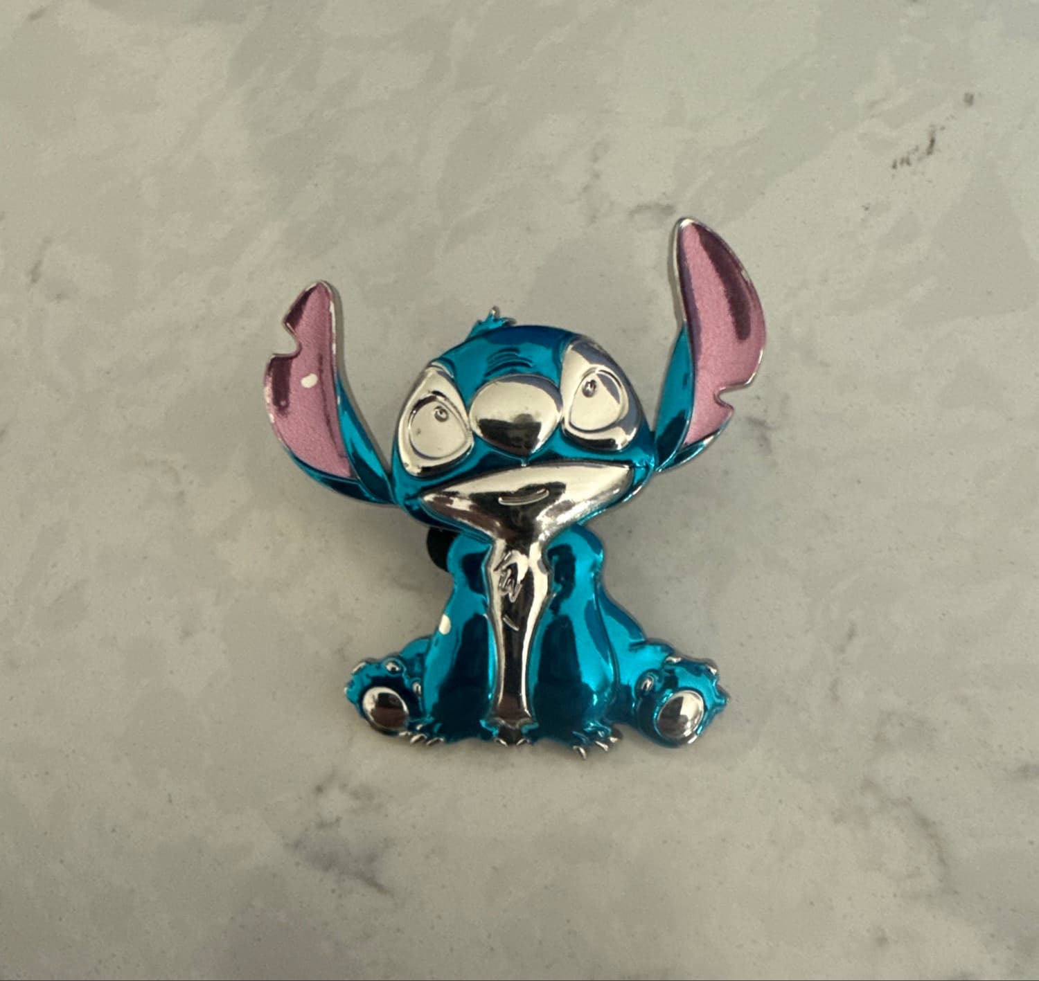 Stitch - Metallic - 3D - Sculpted - Lilo and Stitch