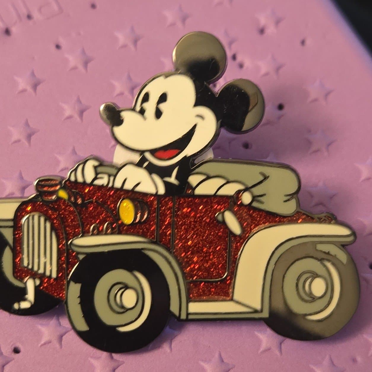 Mickey Mouse - Surprise Pin Collection 2006 - Glitter Cars front