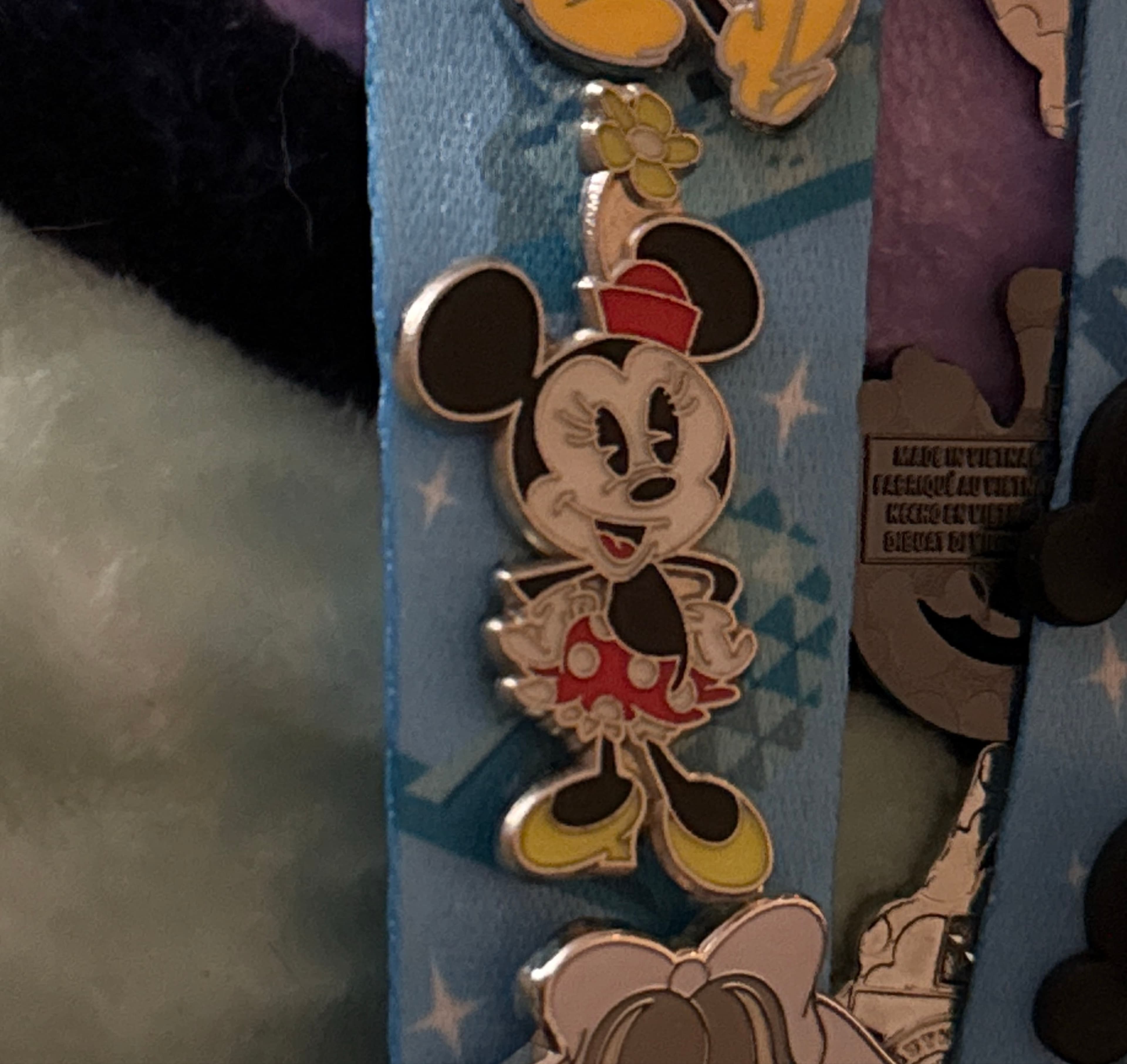 Minnie Mouse in Red Hat and Polka Dot Skirt