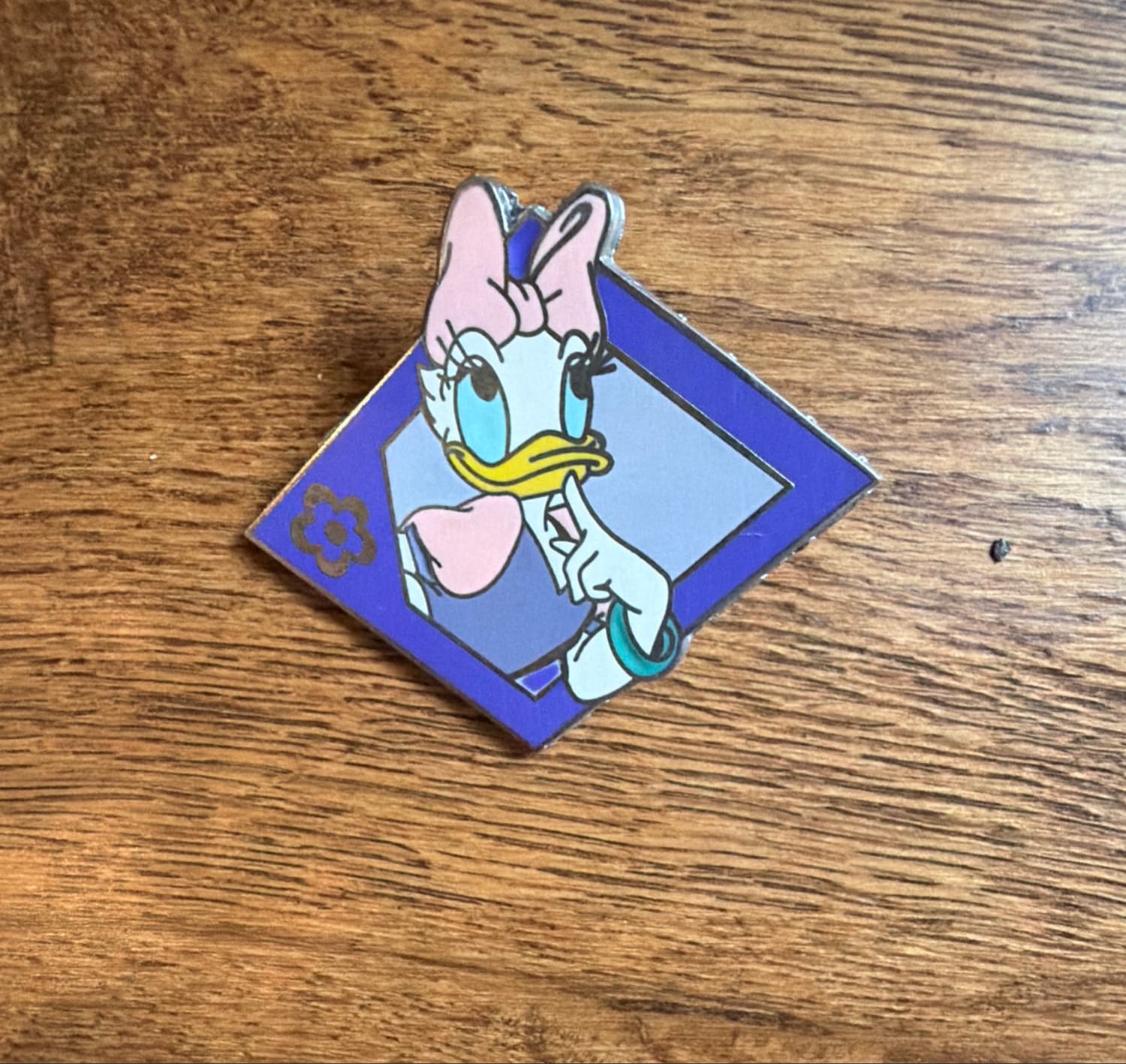 Daisy Duck Thinking Purple Frame front