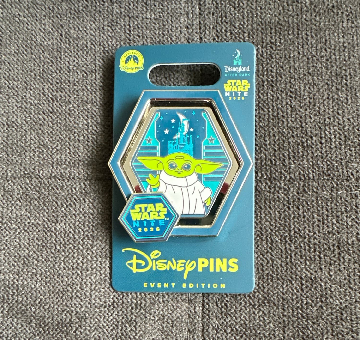 Disneyland After Dark Star Wars Nite 2026 Grogu Pin