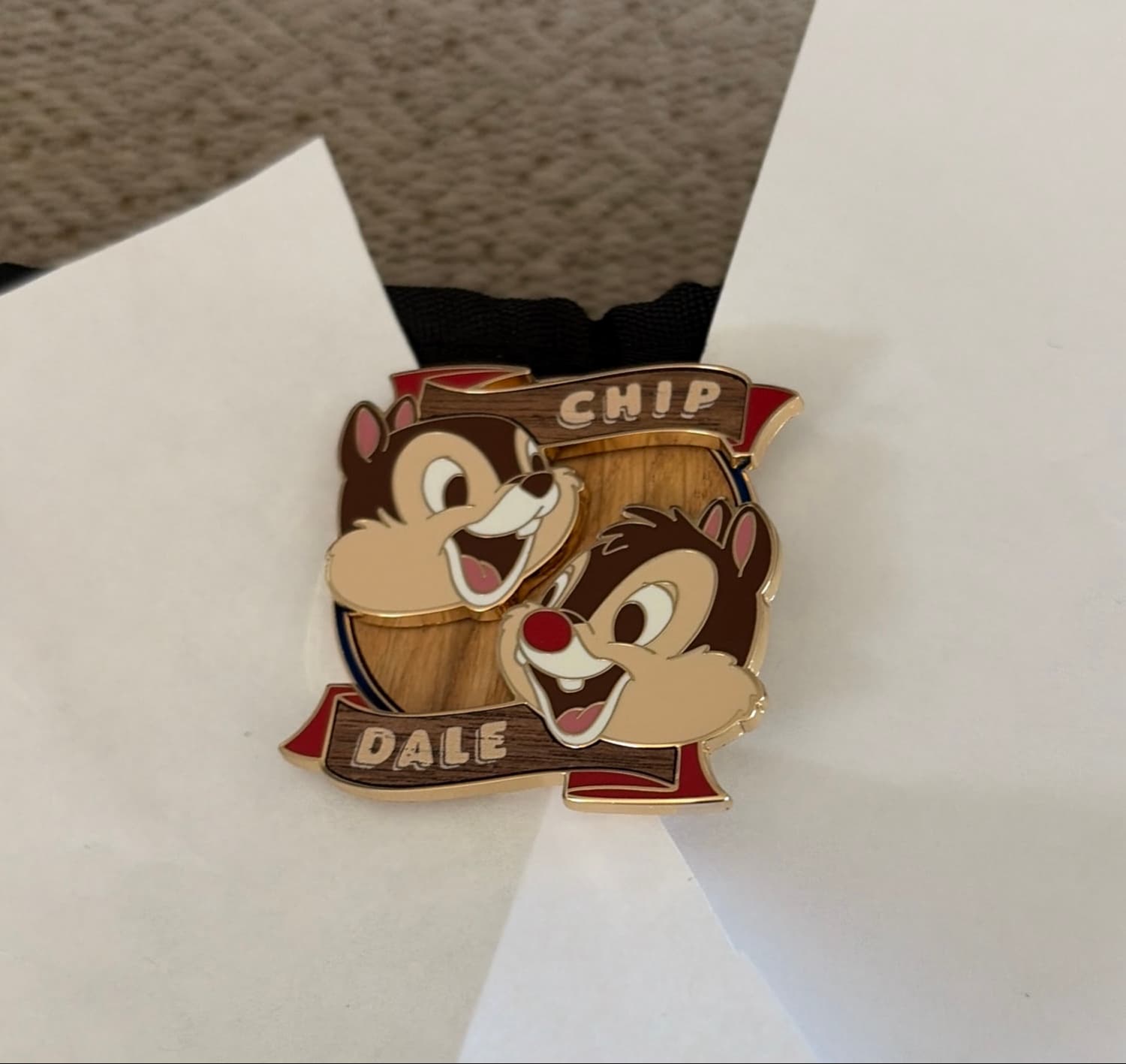 Chip and Dale Wood Inlay