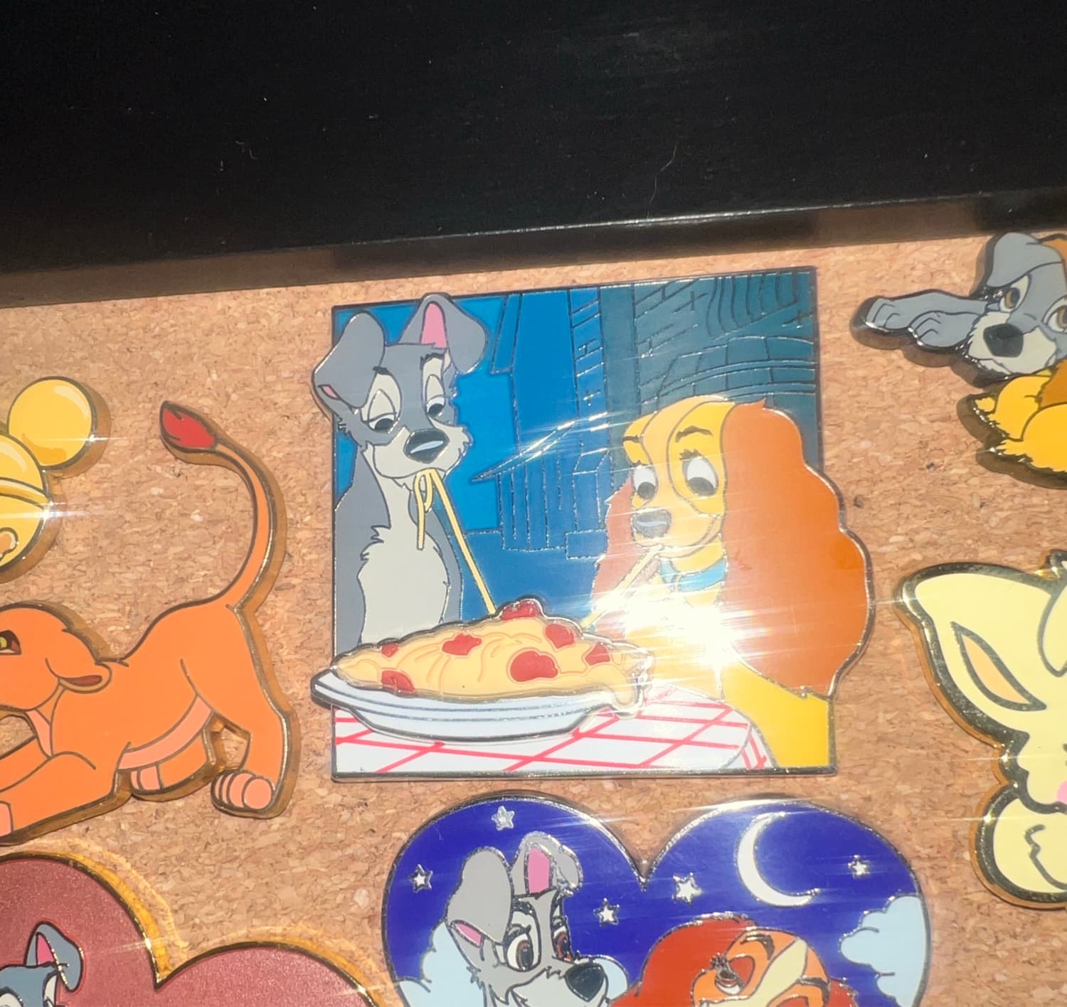 Lady & Tramp Spaghetti Scene front
