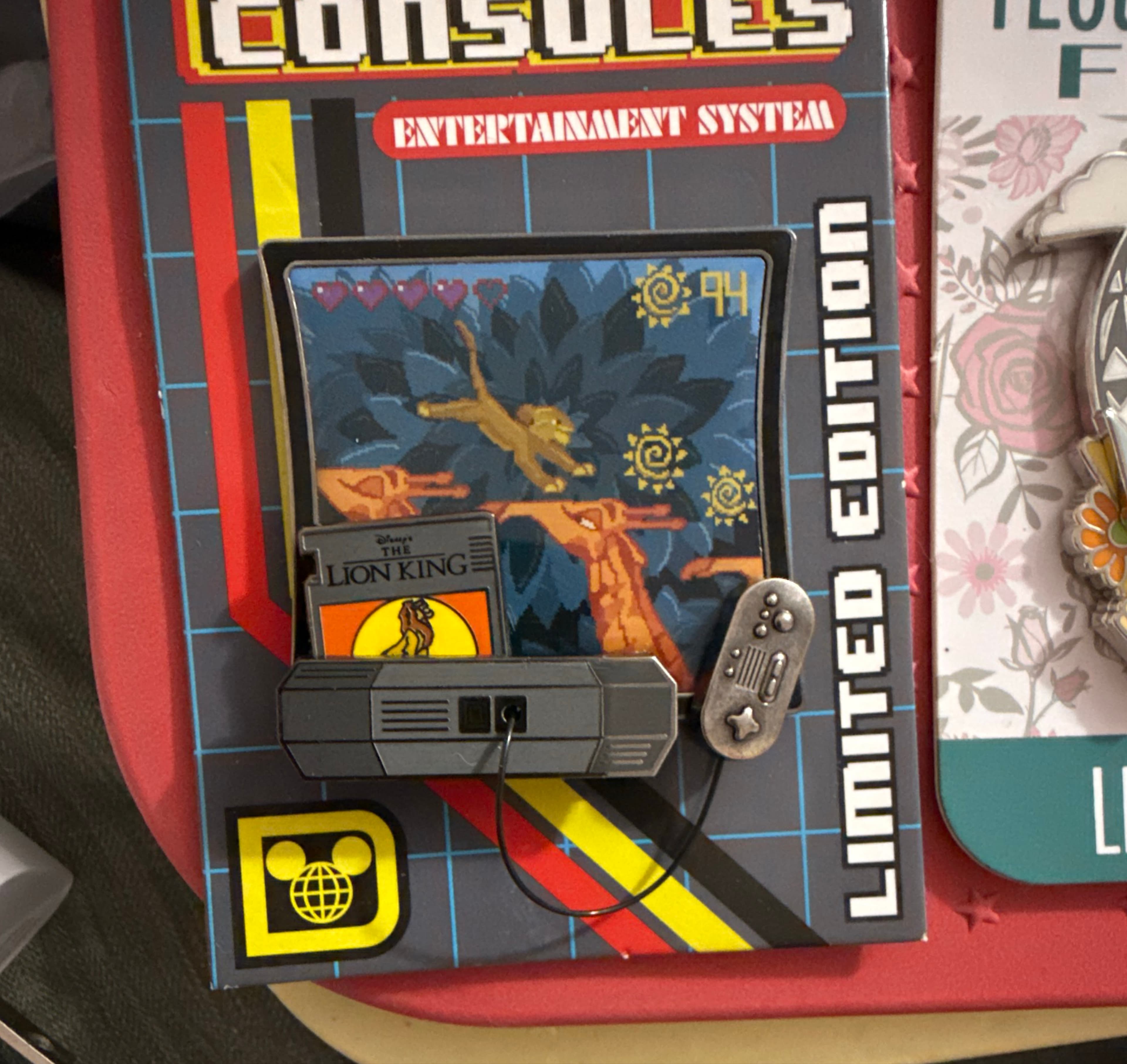 Disney Kingdom Consoles Series The Lion King Pin front