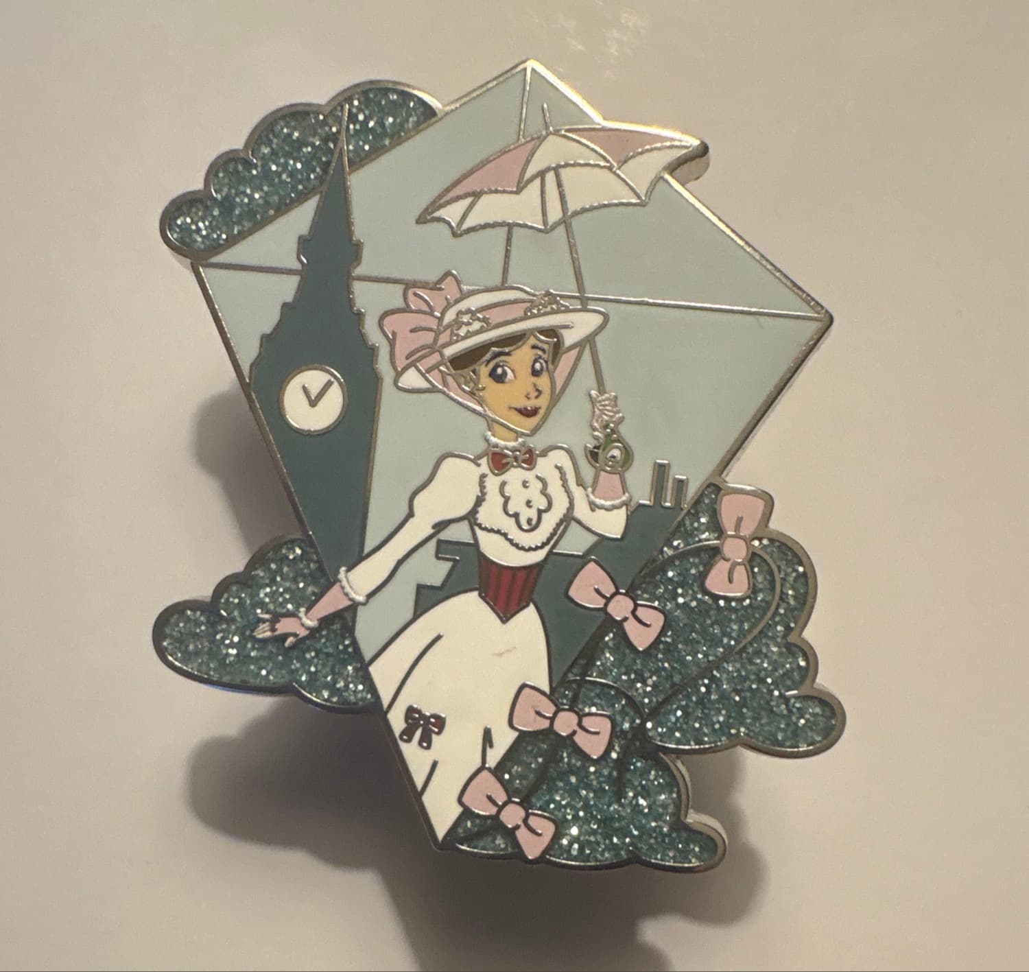 Mary Poppins Glitter Kite front