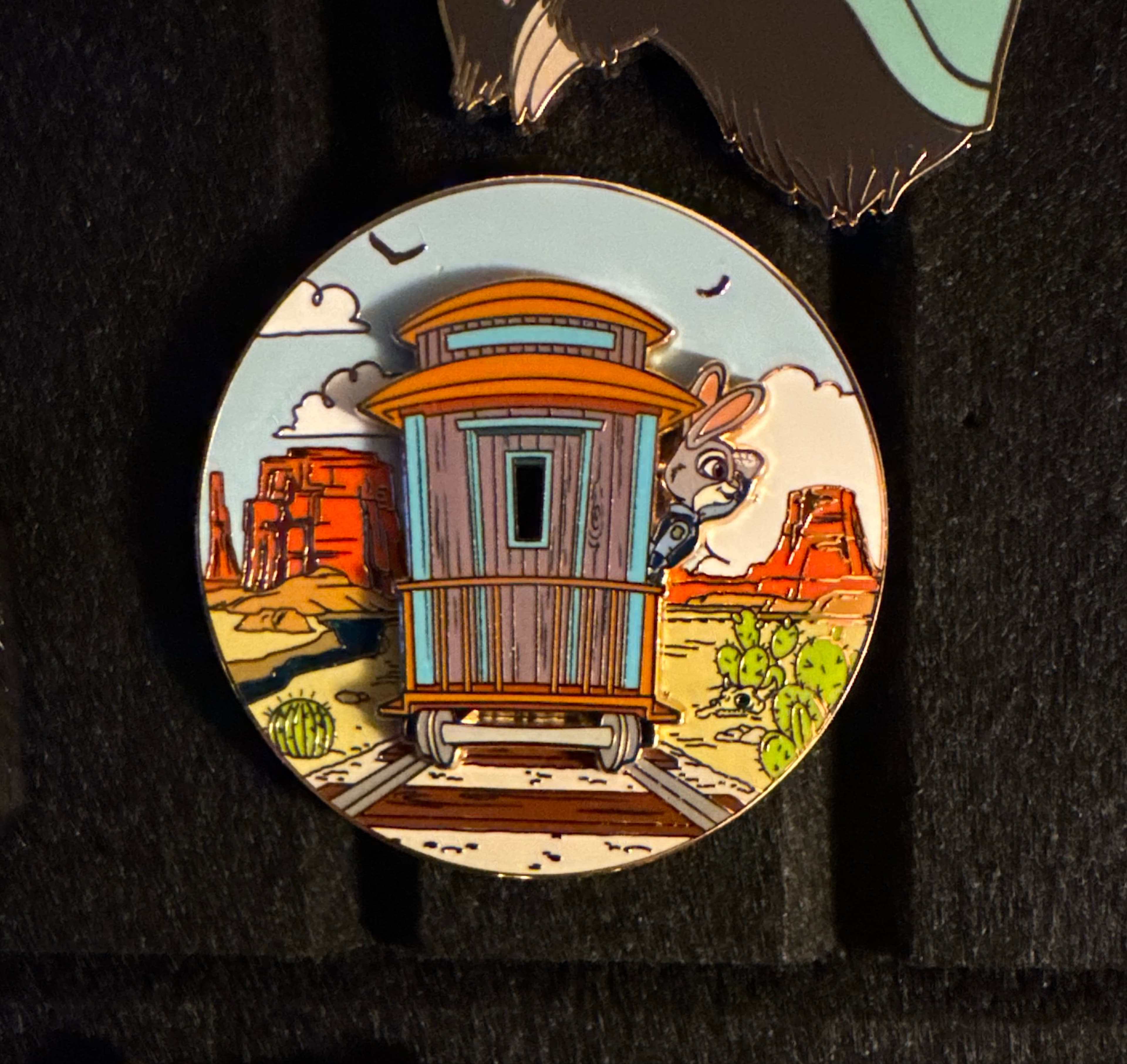 Disney Destination D23 Expo 2025 DSSH Cross Country Judy Hopps Zootopia Pin front