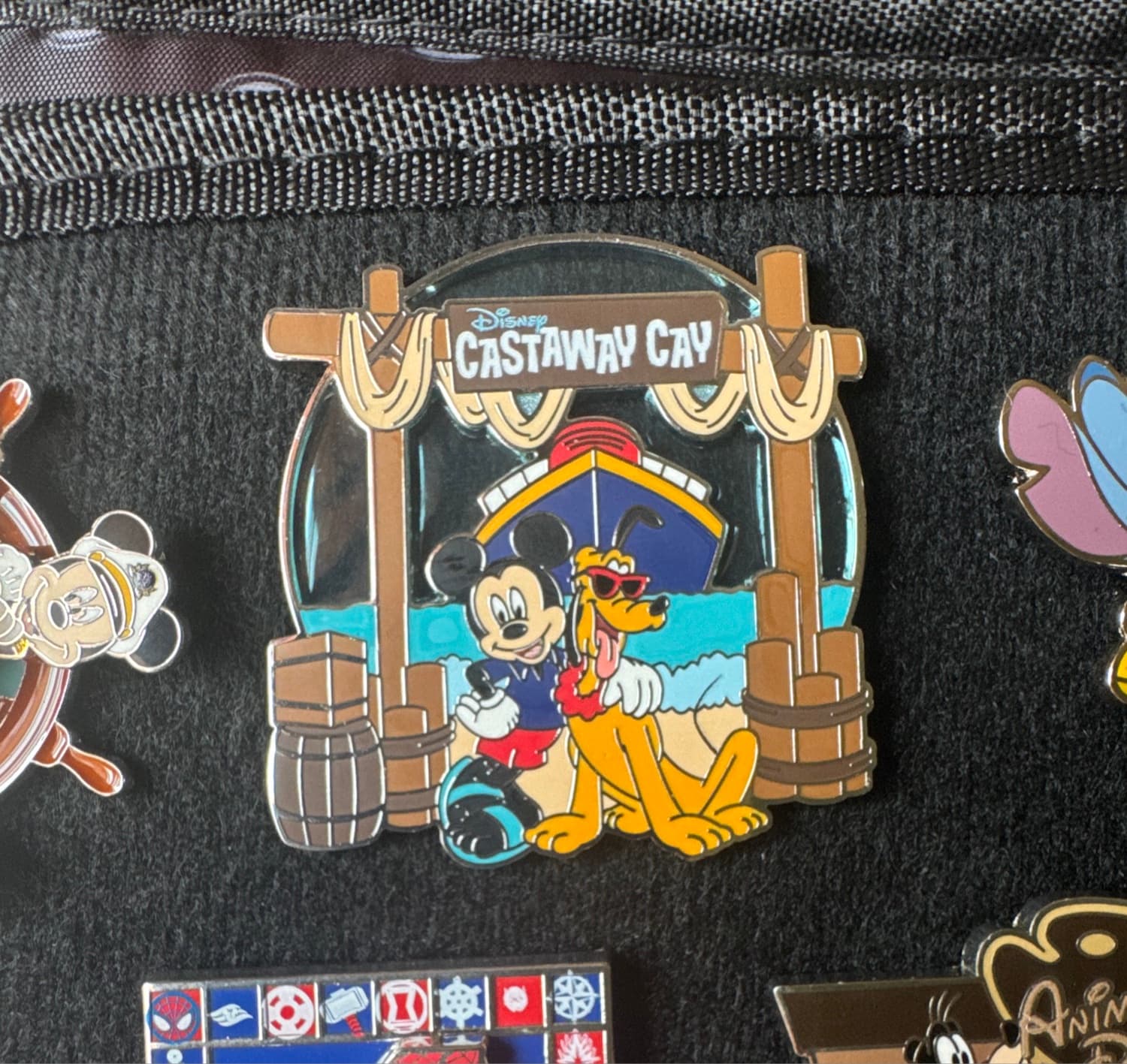Castaway Cay Disney pin series