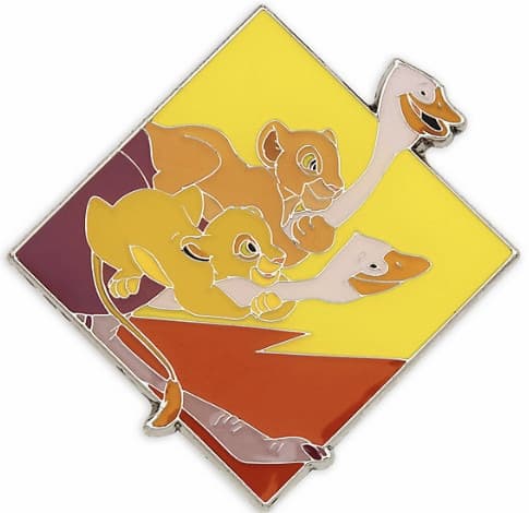 Simba and Nala on Ostriches front