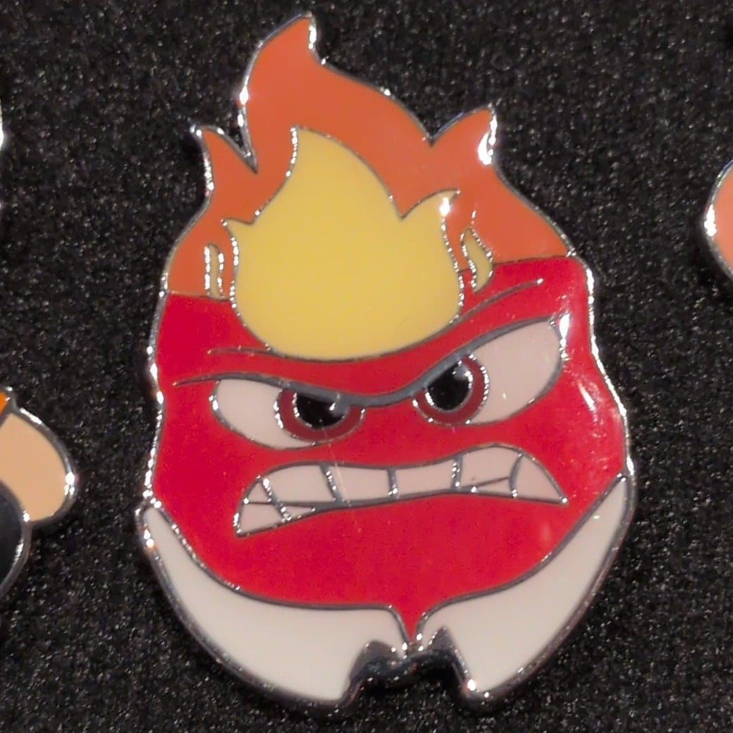 anger head front