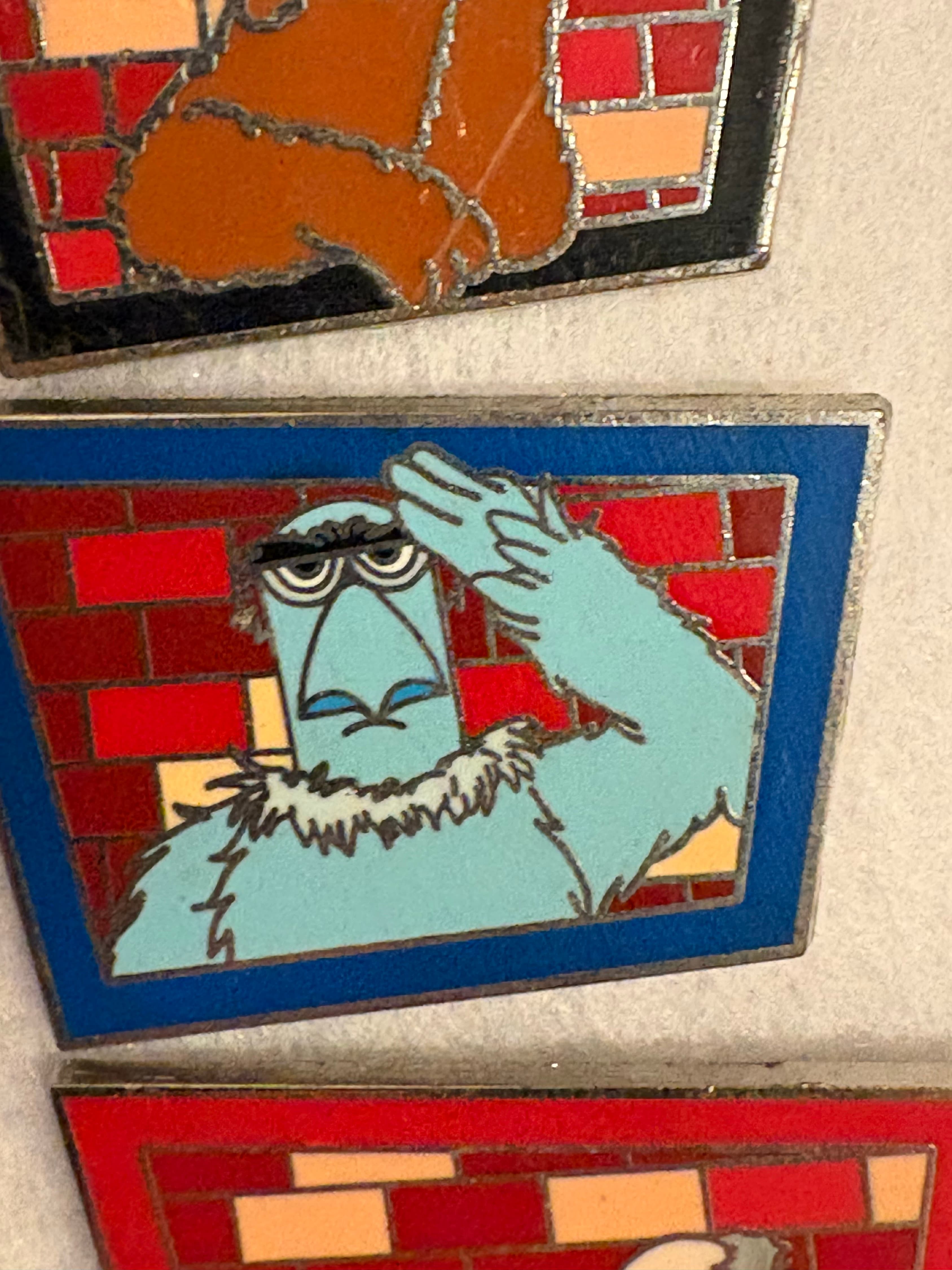 Sam Eagle - The Muppets Brick Wall Mystery Collection front