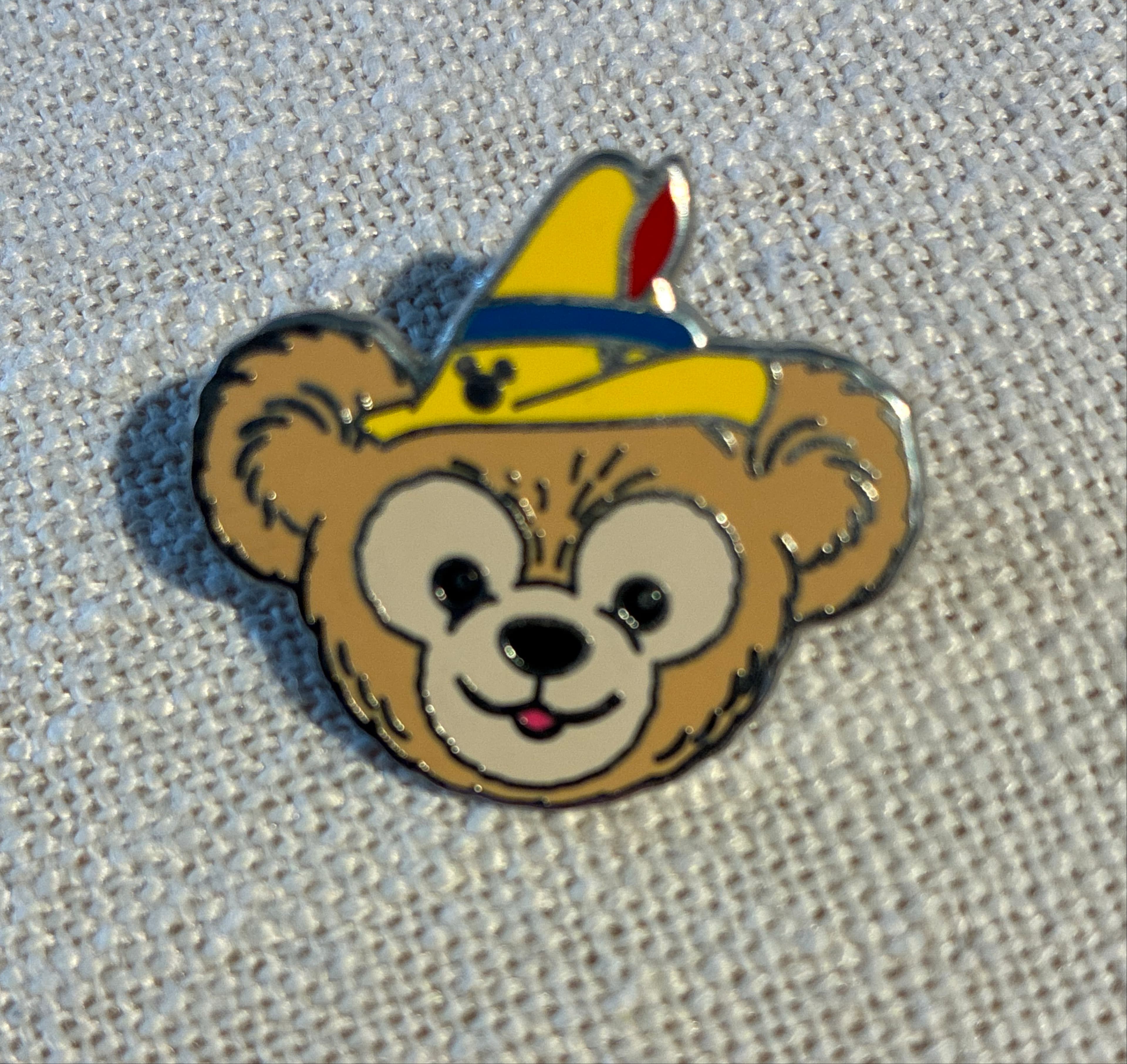 Duffy the Disney Bear - Peter Pan Hat - Hidden Mickey