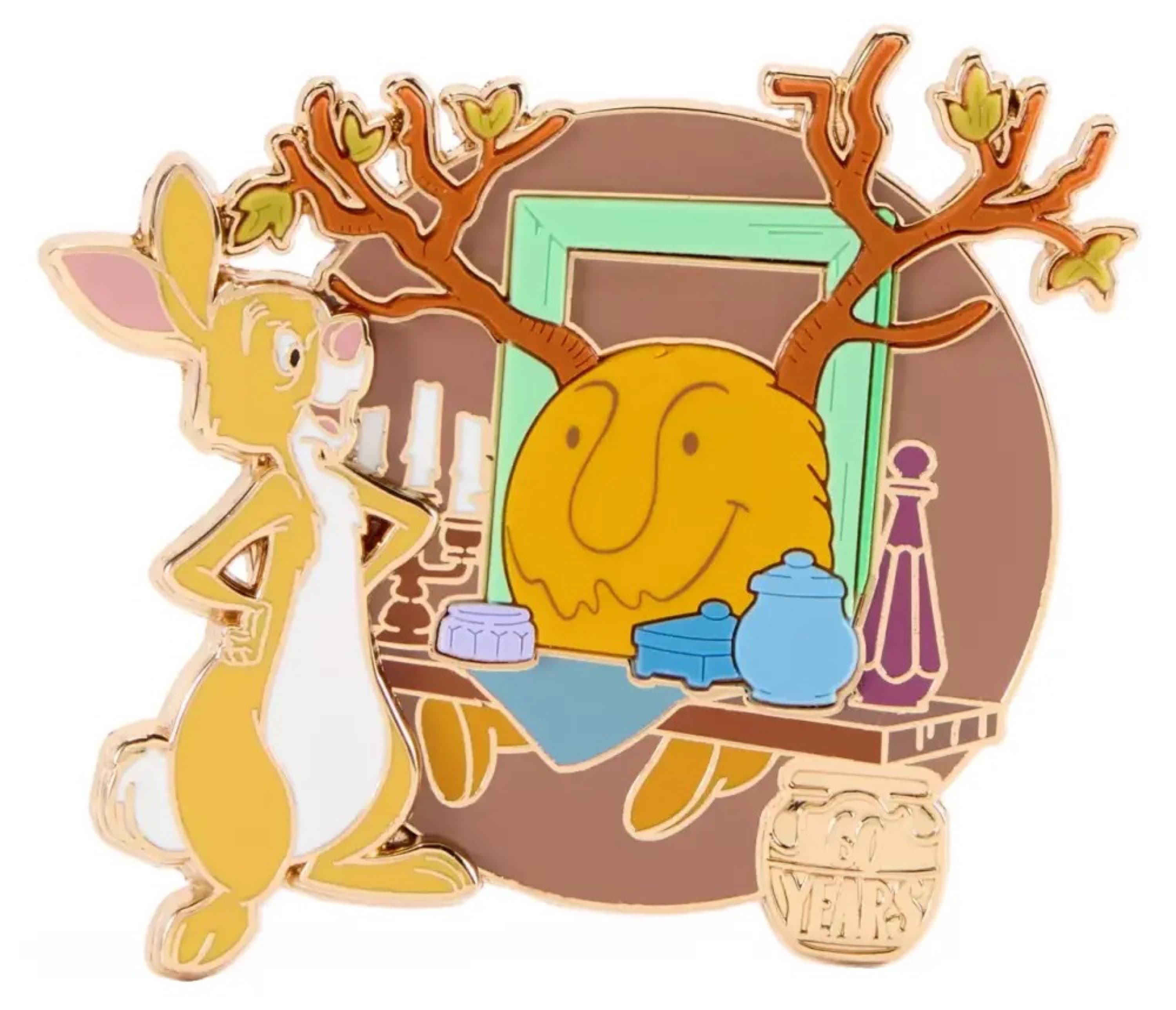 Rabbit Decorating His Wall with Pooh front