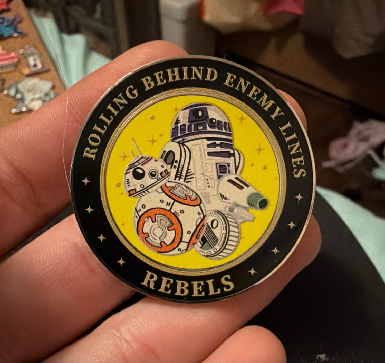 Disney Star Wars 2019 Rolling Behind Enemy Lines Rebels Pin