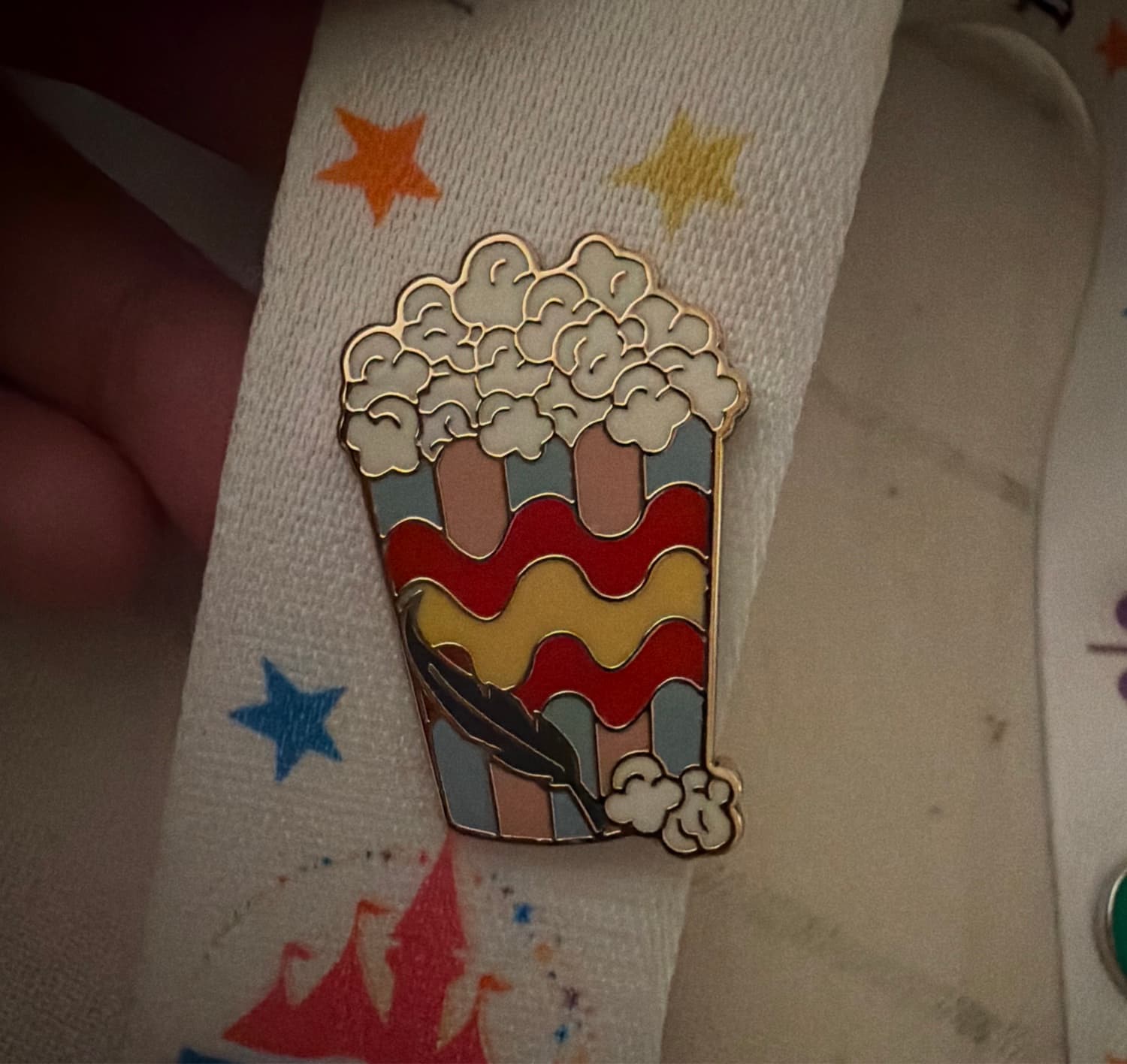 Dumbo Popcorn Bucket Pin front