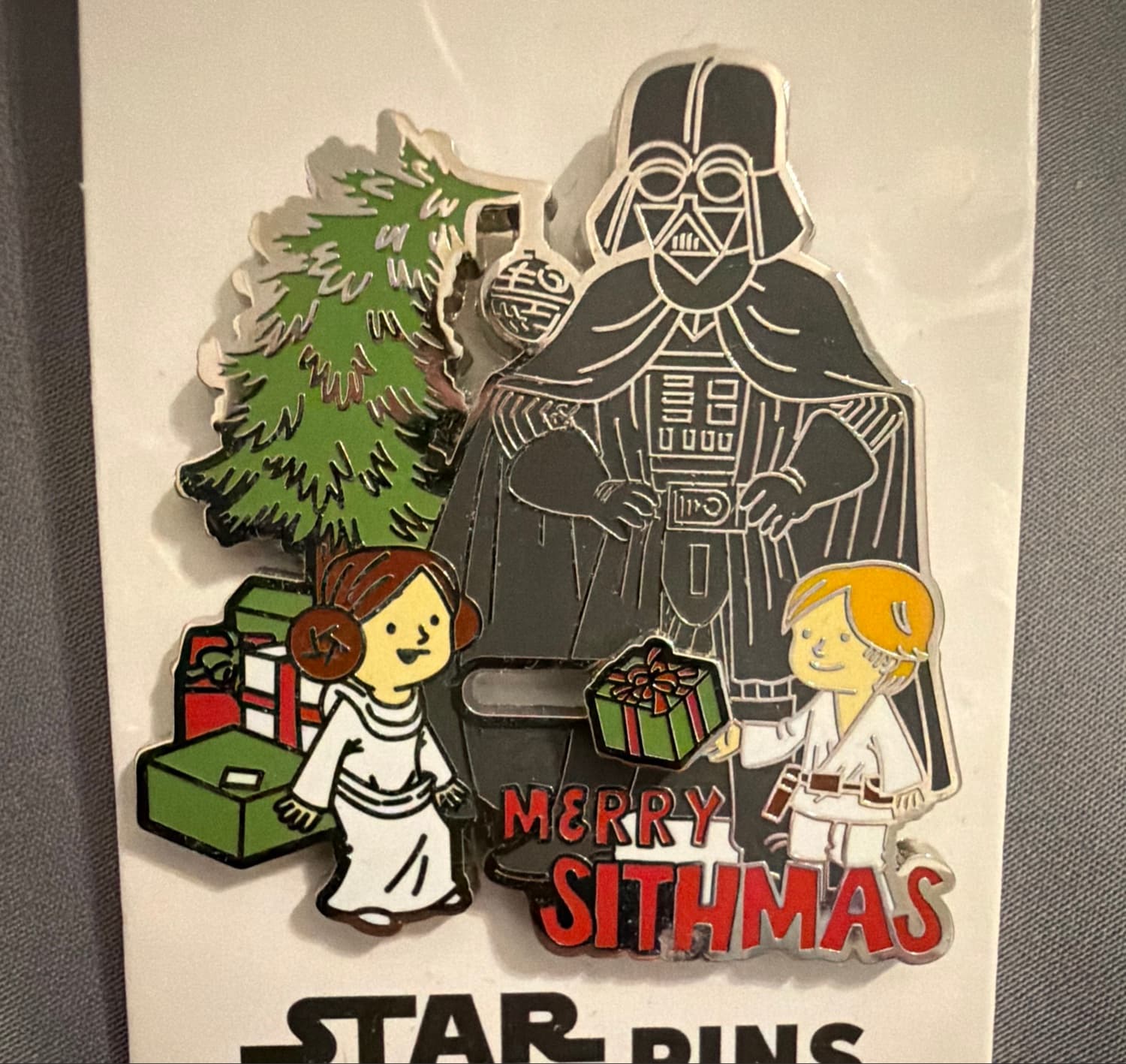 Merry Sithmas - Darth Vader, Luke Skywalker, Princess Leia