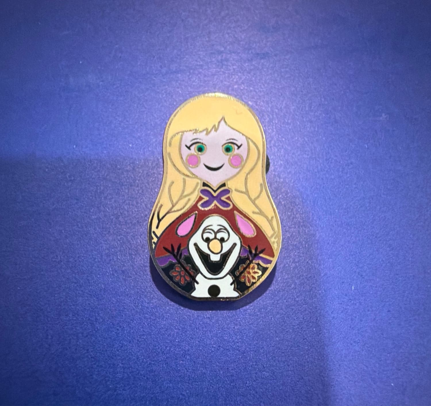 Nesting Dolls Mini Pin Pack - Anna & Olaf Pin