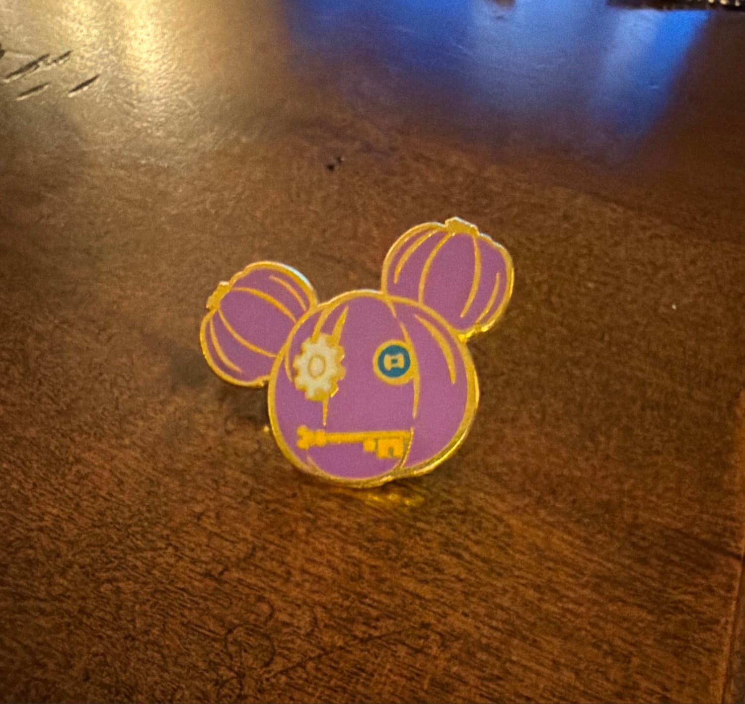 Hong Kong Disneyland Halloween Purple Mickey Mystery Box Pin