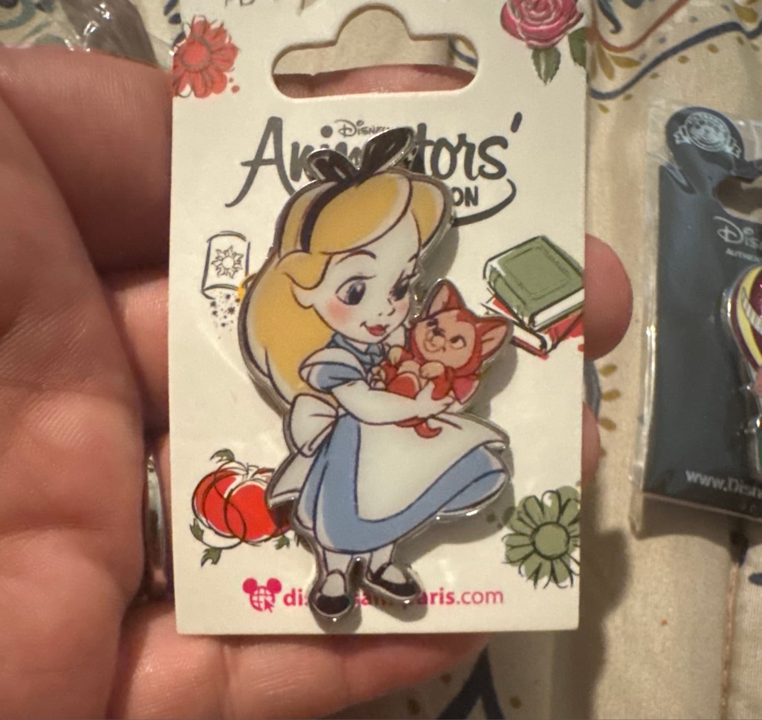 Alice with Dinah - Disney Animators' Collection