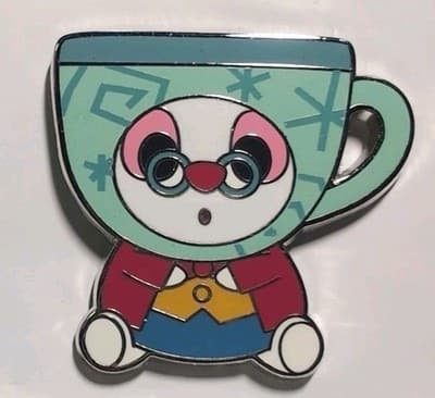 White Rabbit with Teacup Hat - Disney Mini Mix-Its Series 1 front