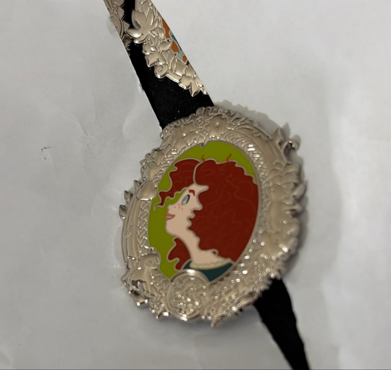 Princess Portrait Silver Frame - Merida