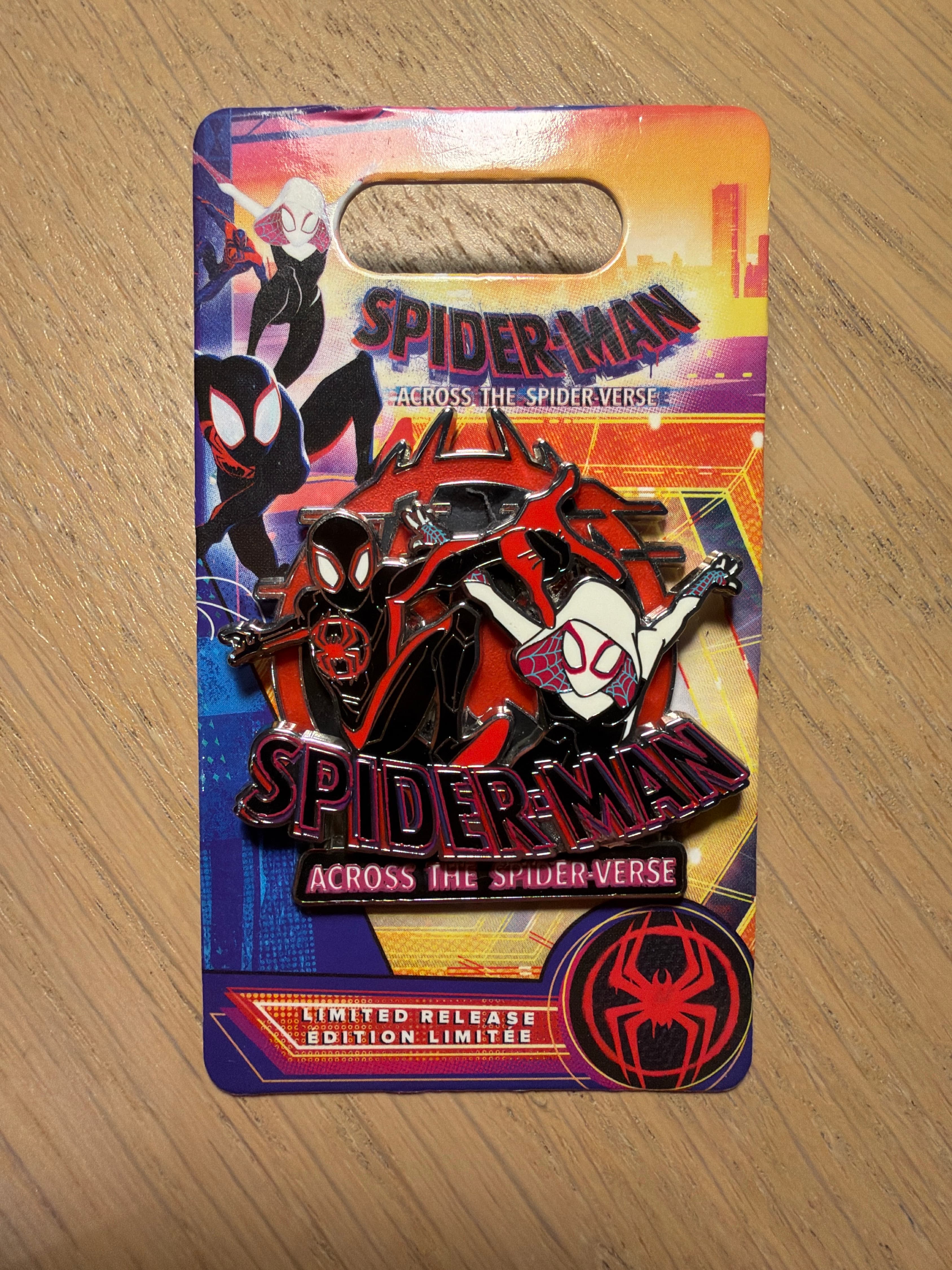 Spider-Man: Across the Spider-Verse - Miles Morales and Spider-Gwen Pin