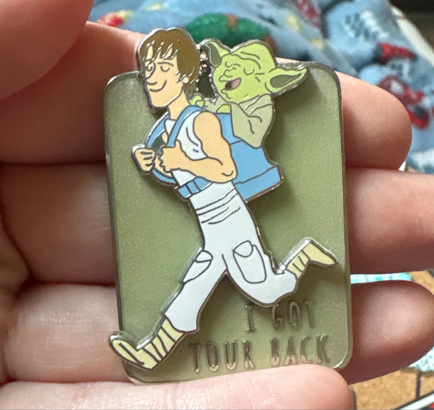 Star Wars: The Empire Strikes Back - Luke Skywalker and Yoda - I Got Your Back front