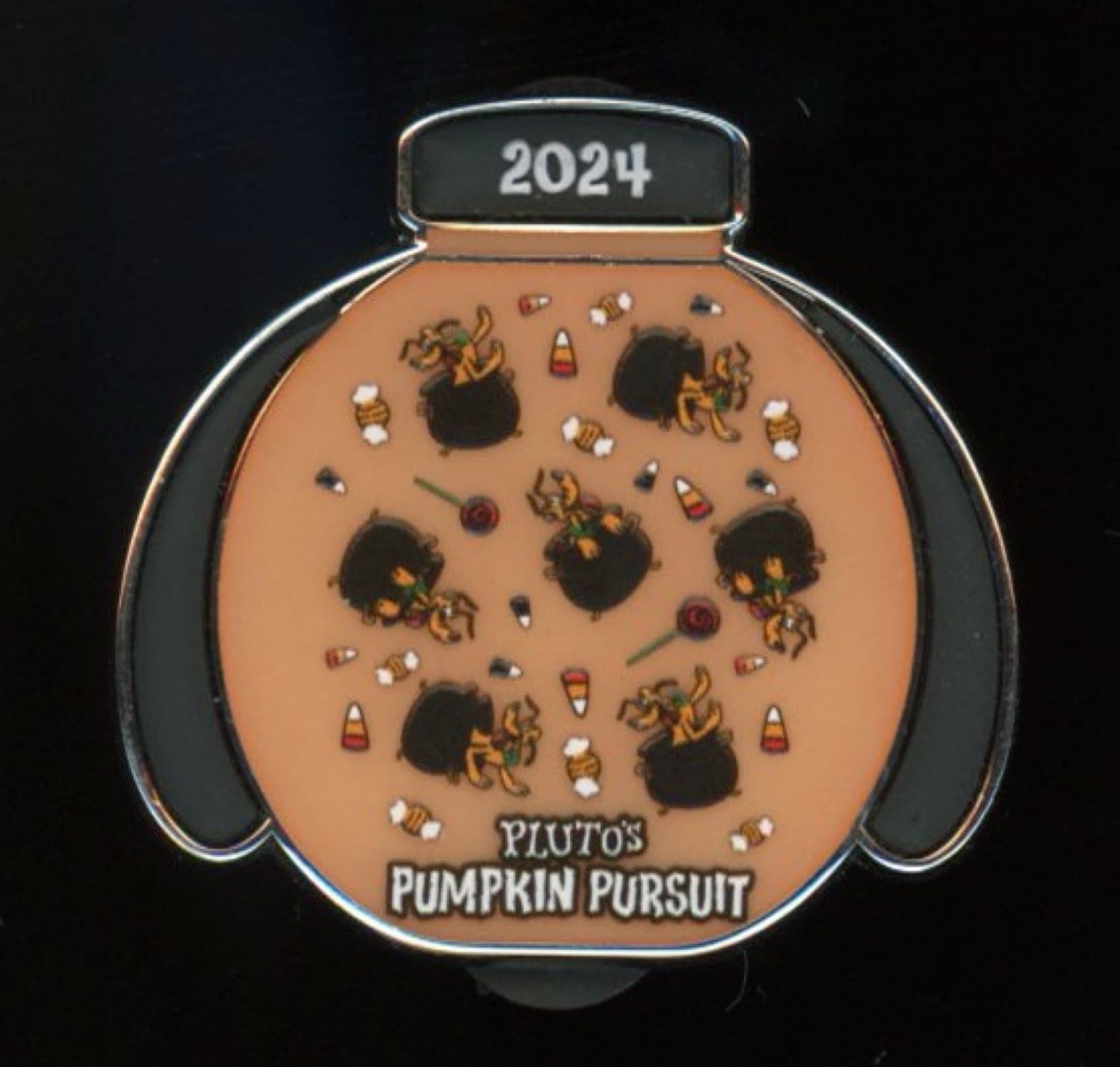 Pluto's Pumpkin Pursuit 2024 Pin Set