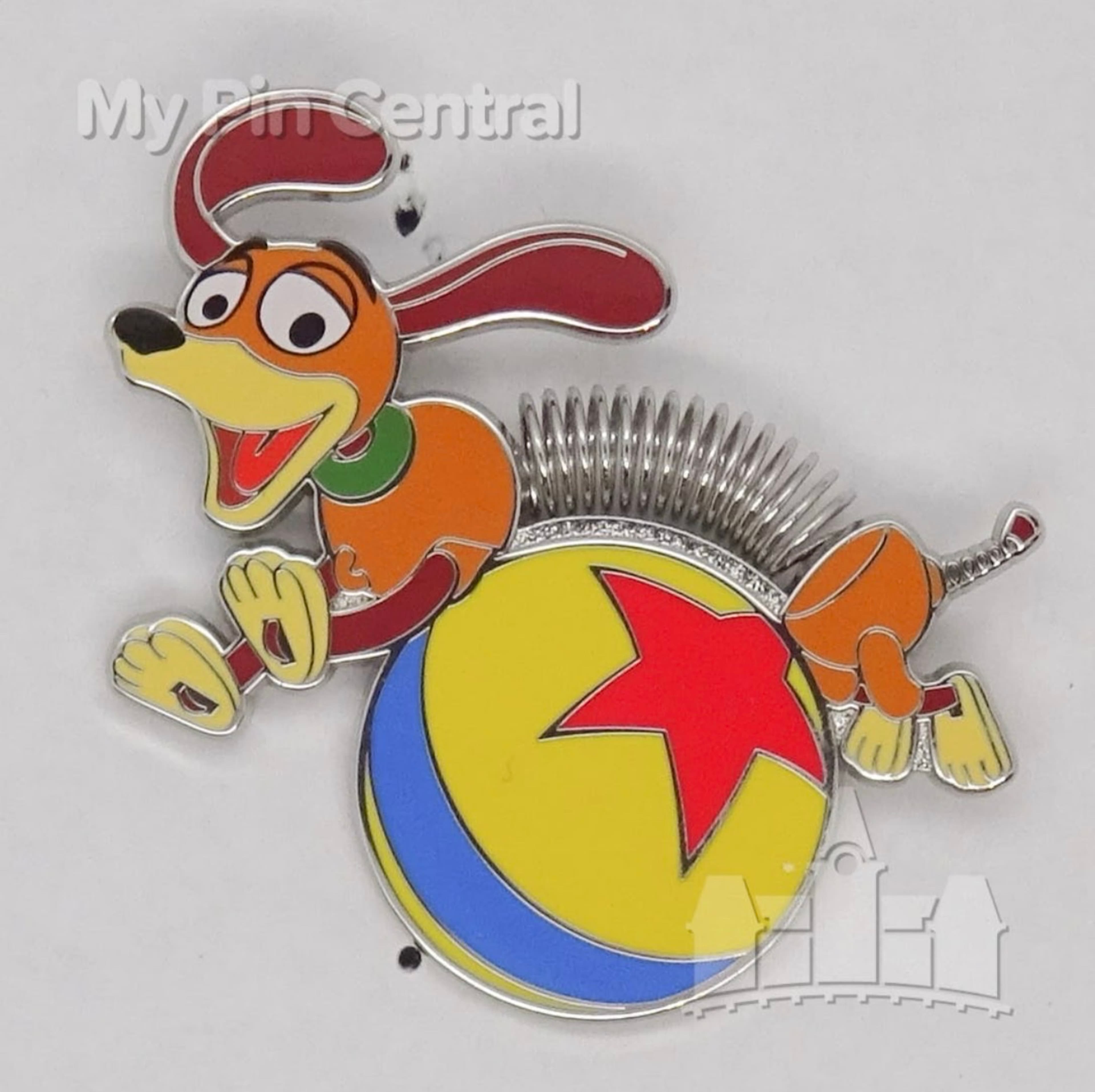 Slinky Dog Jumping Over Luxo Ball front