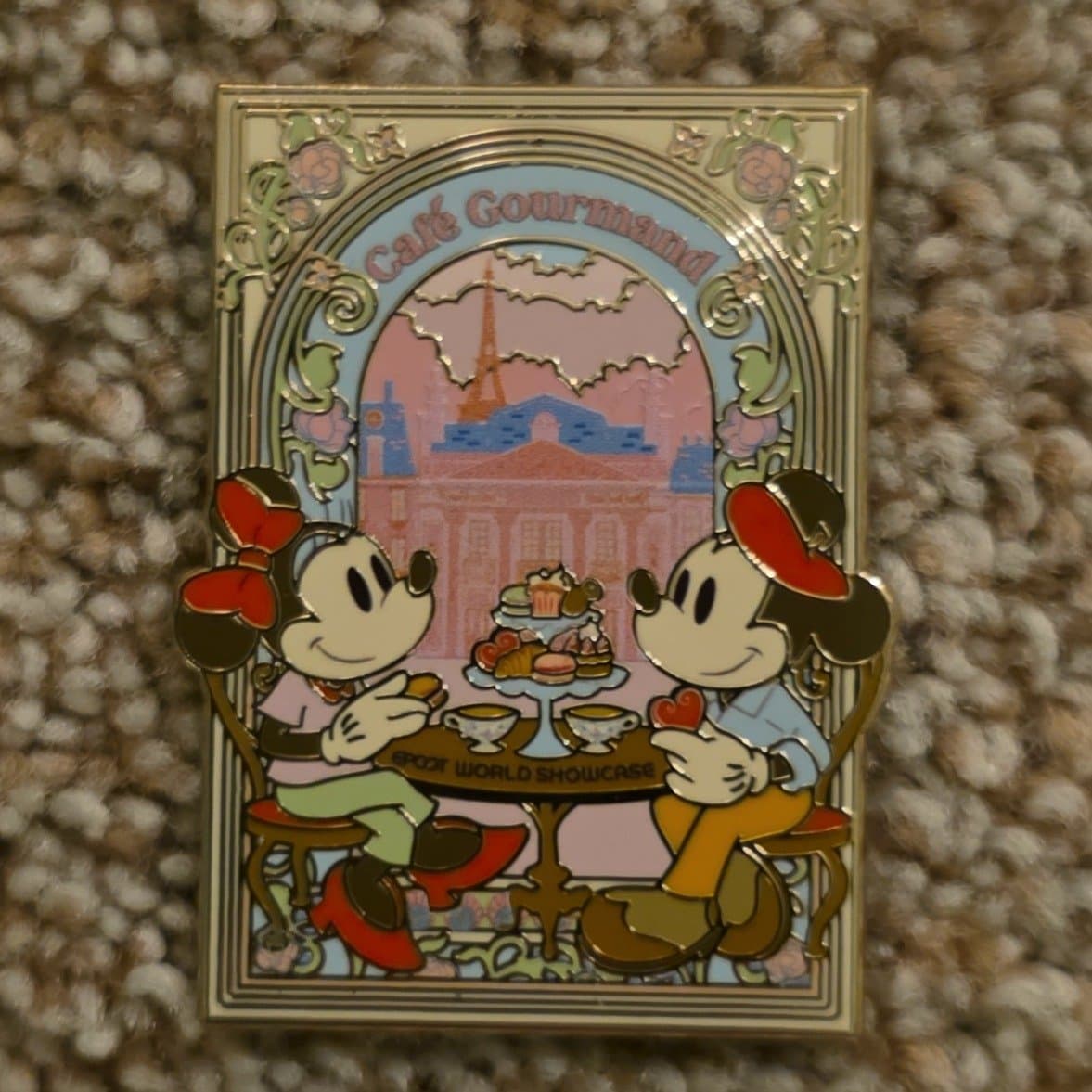 Mickey and Minnie at Cafe Gourmand