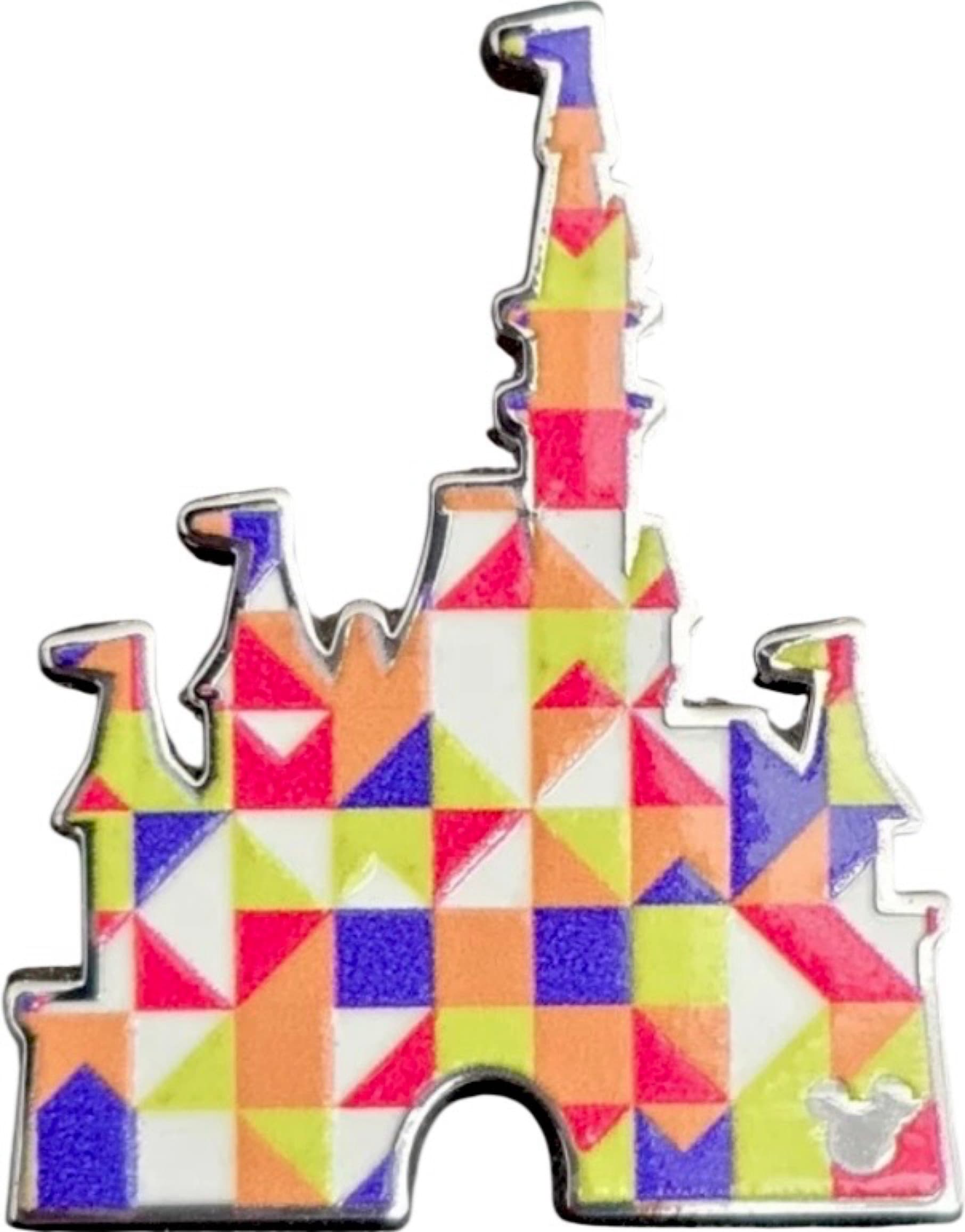Geometric Cinderella Castle front